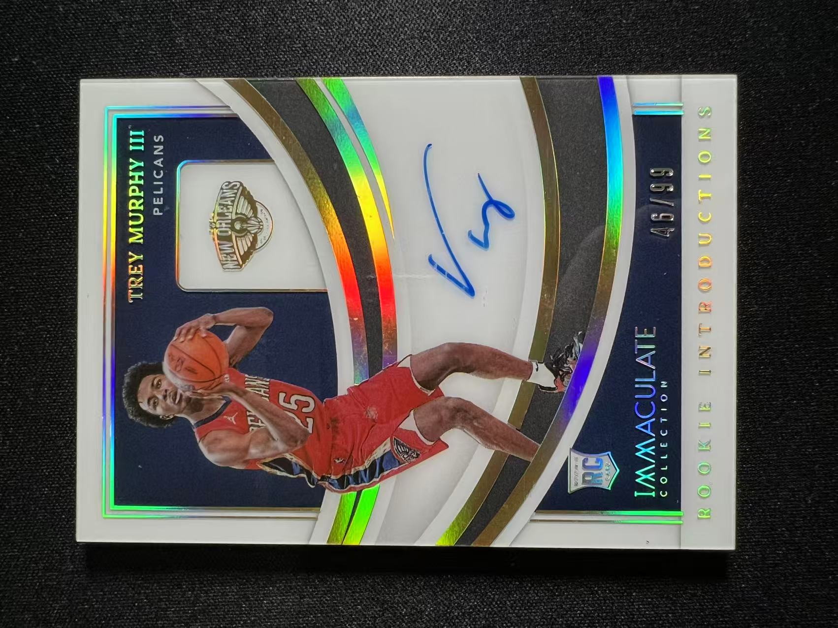 2021-22 Panini Immaculate Trey Murphy III RC 【特雷 墨菲 专卖】 IMM系列 99编镜面RA卡签 专收凑套 墨菲三世 瑕疵如图
