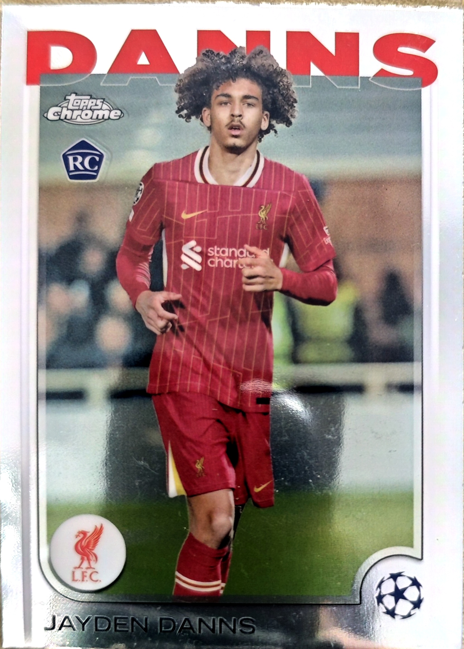 2024 Topps Chrome Jayden Danns 利物浦 杰登 丹斯 新秀 RC