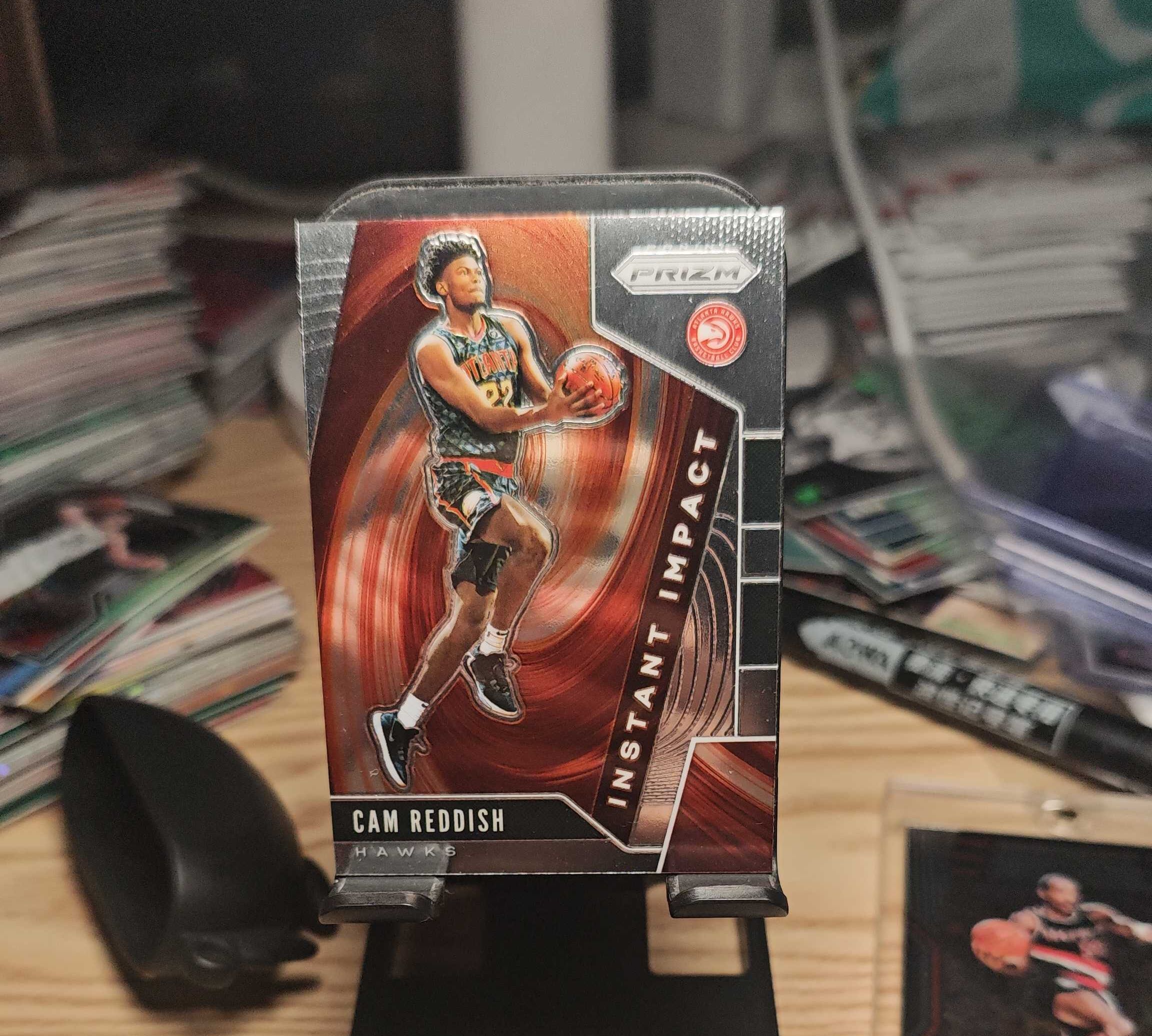 2019-20 Panini Prizm Cam Reddish RC 老鹰新秀鬼哥雷迪什，pz特卡，潜力新秀，未来可期，卡品瑕疵如图