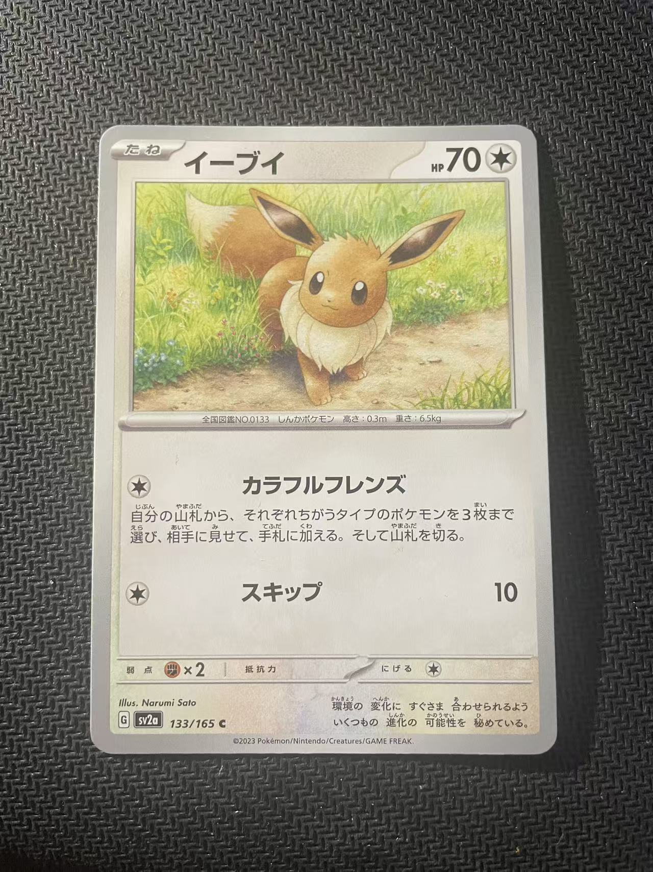 2024 Pokemon TCG 1 伊布 ja 宝可梦 日文 日版 木水拍卖第二百三十一期