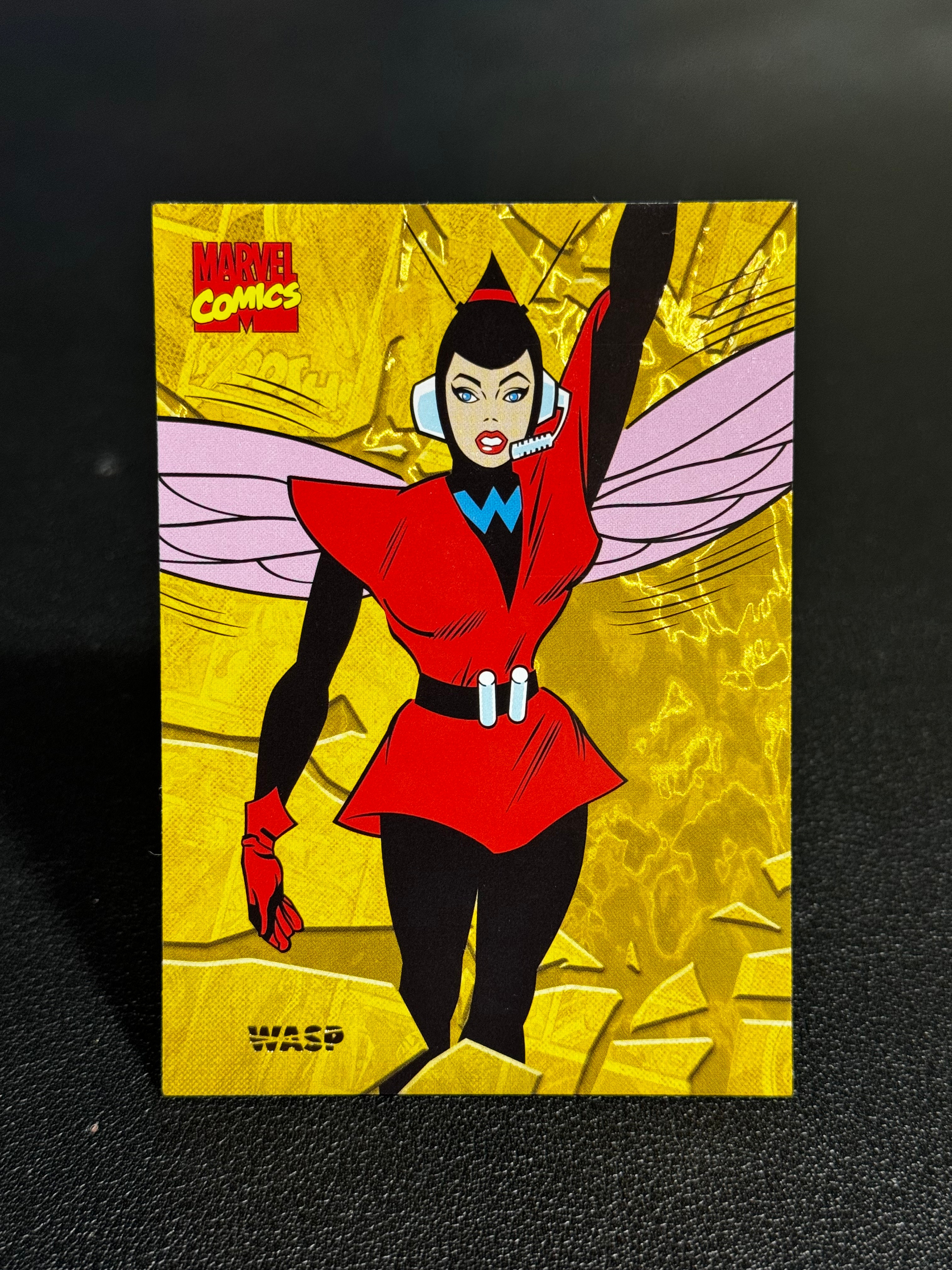 2023 FINDING CARD Marvel (MCU) 寻卡 Finding Unicorn 漫威 演变 金折 金平行 34/100编 Wasp 黄蜂女 #CC-105 LWSS