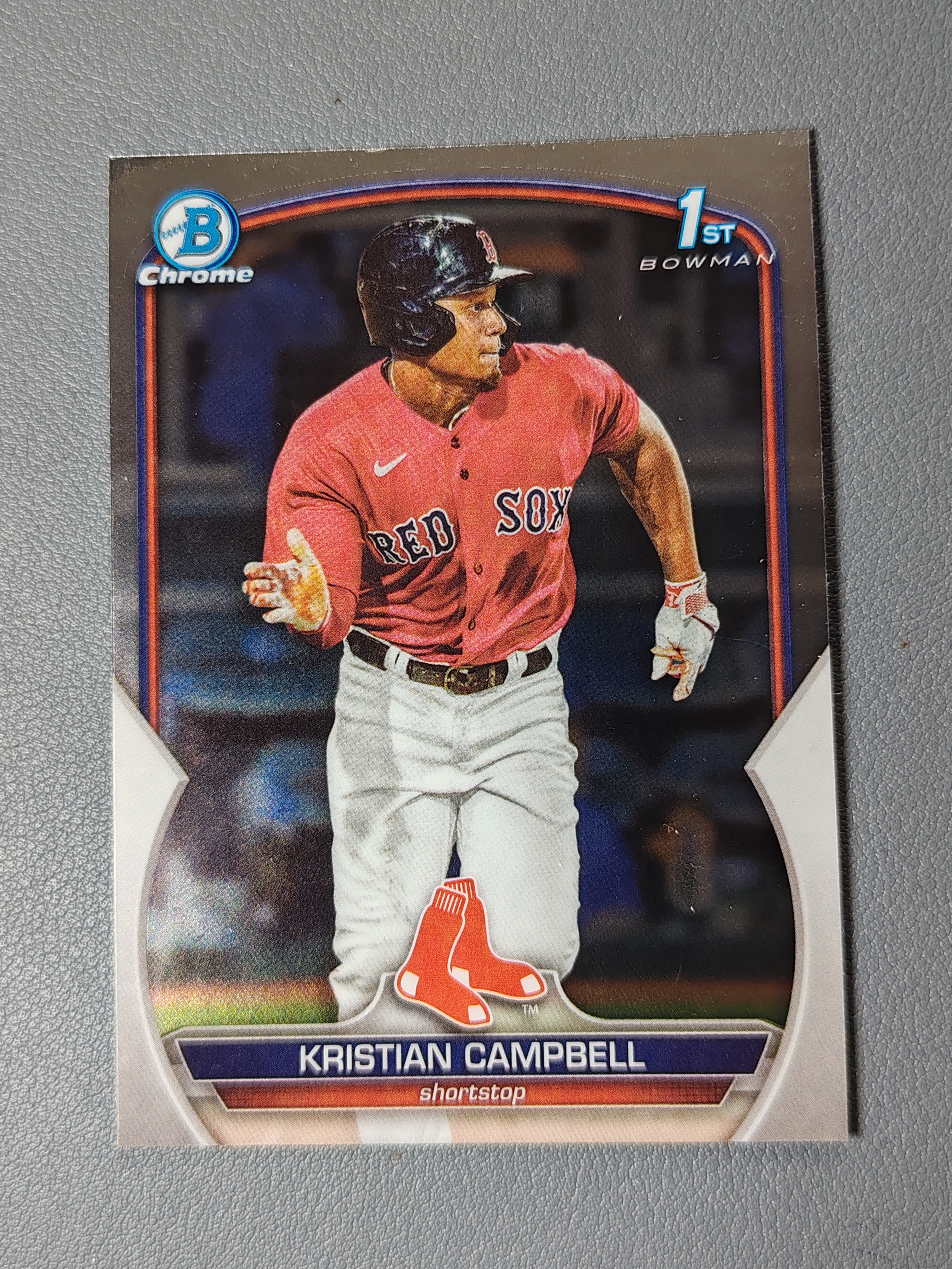 2023 Topps Bowman Kristian Campbell RC 1st Chrome Base!