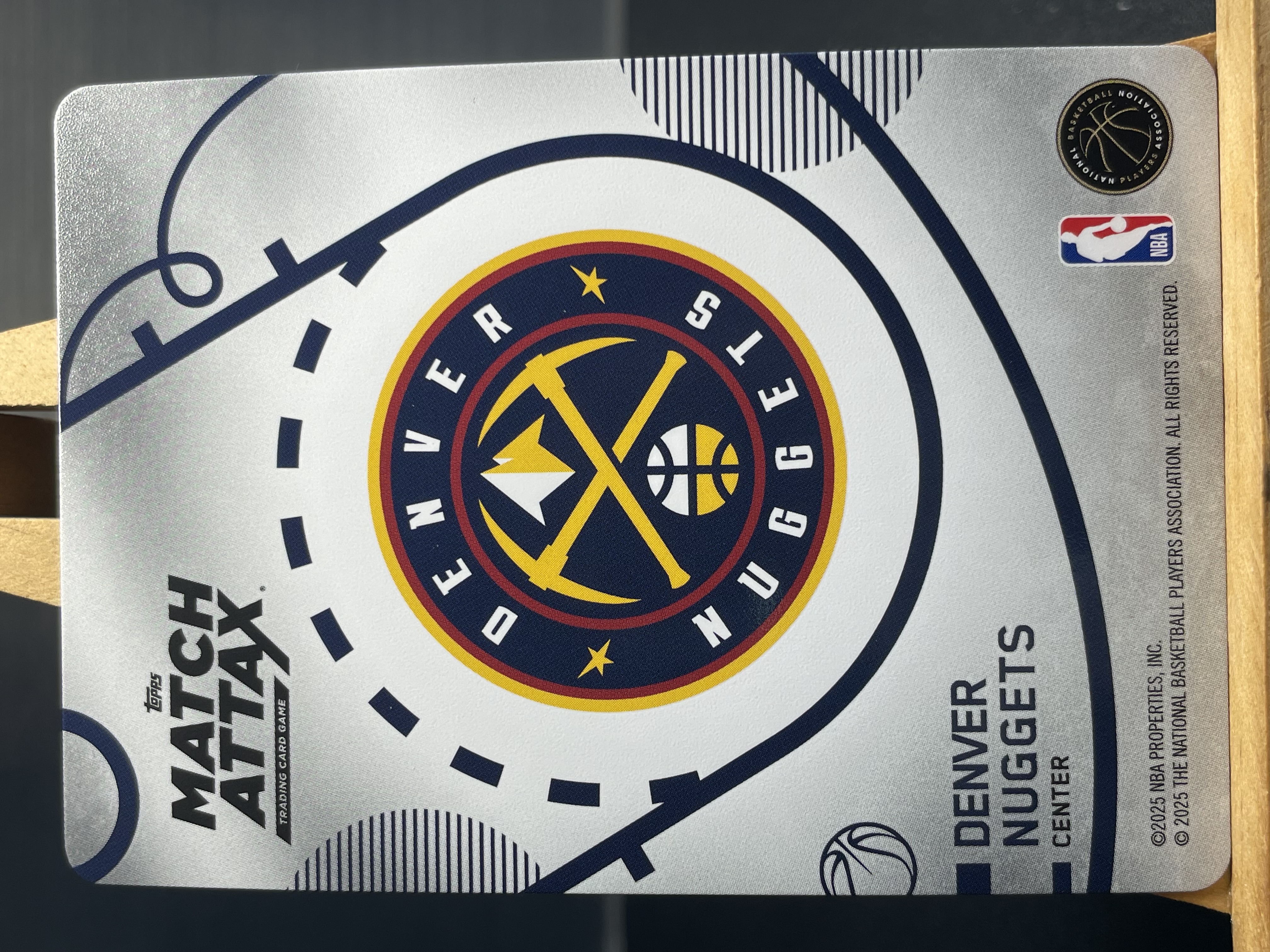 (T3) 2025 TOPPS 折射 约基奇 约老师 掘金 实卡好看 收藏凑套必备 卡品如图!!!
