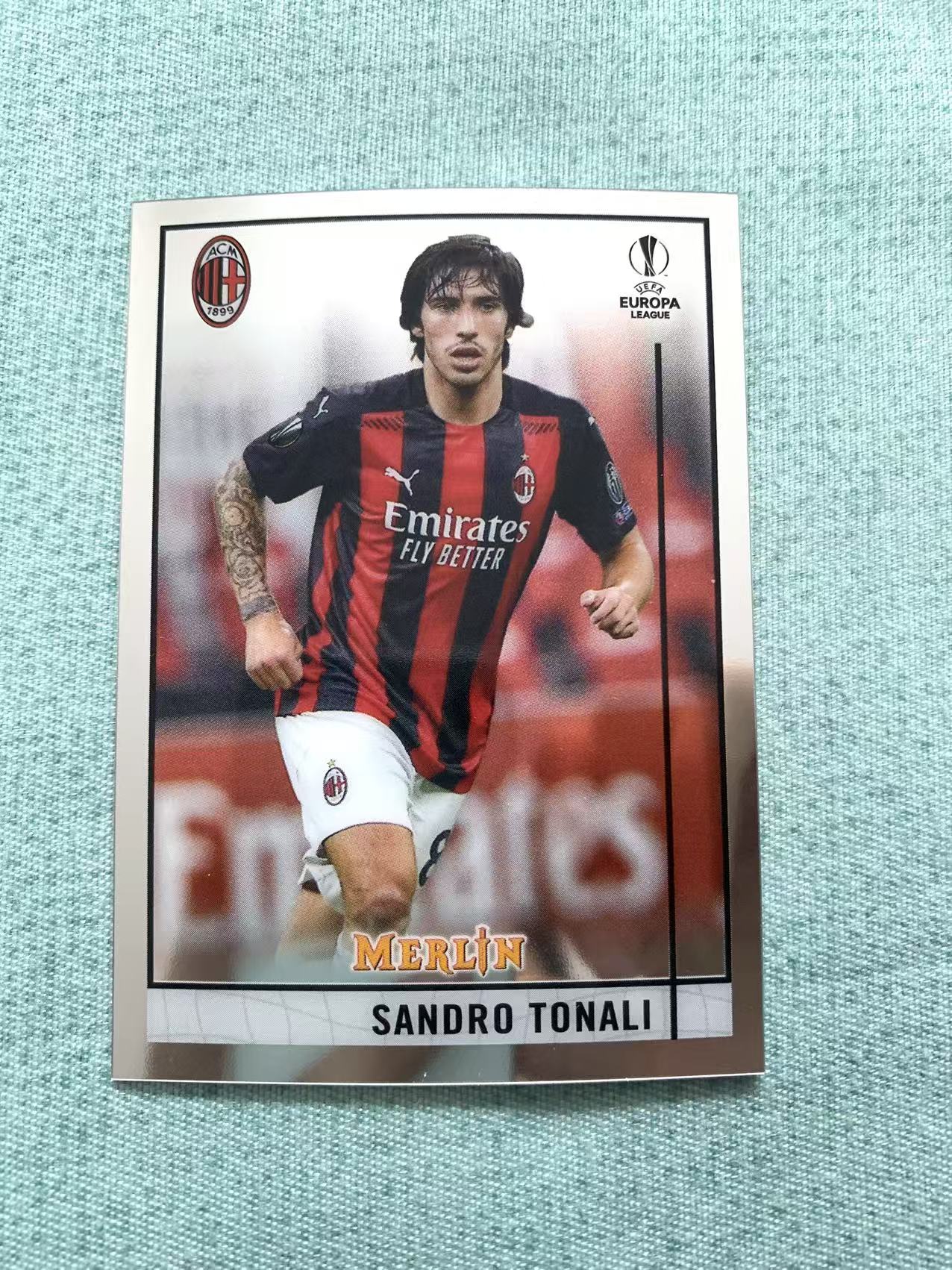 2020 Topps Merlin Sandro Tonali 桑德罗 托纳利 AC米兰 梅林 卡品如图 base 琪琪