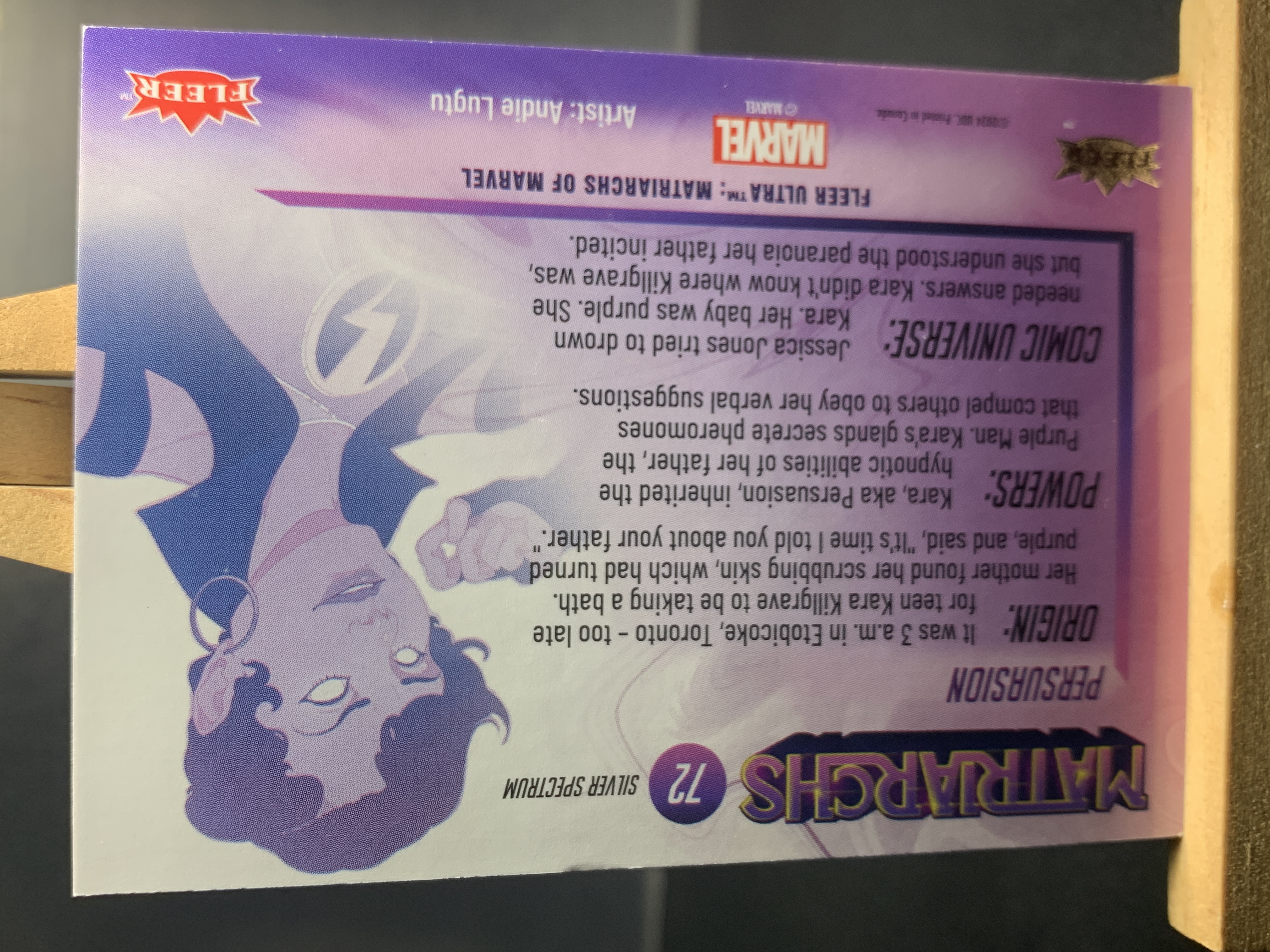 (K7)2024 FLEER Marvel 漫威 女英雄 实卡好看 收藏凑套必备 卡品如图 !!!