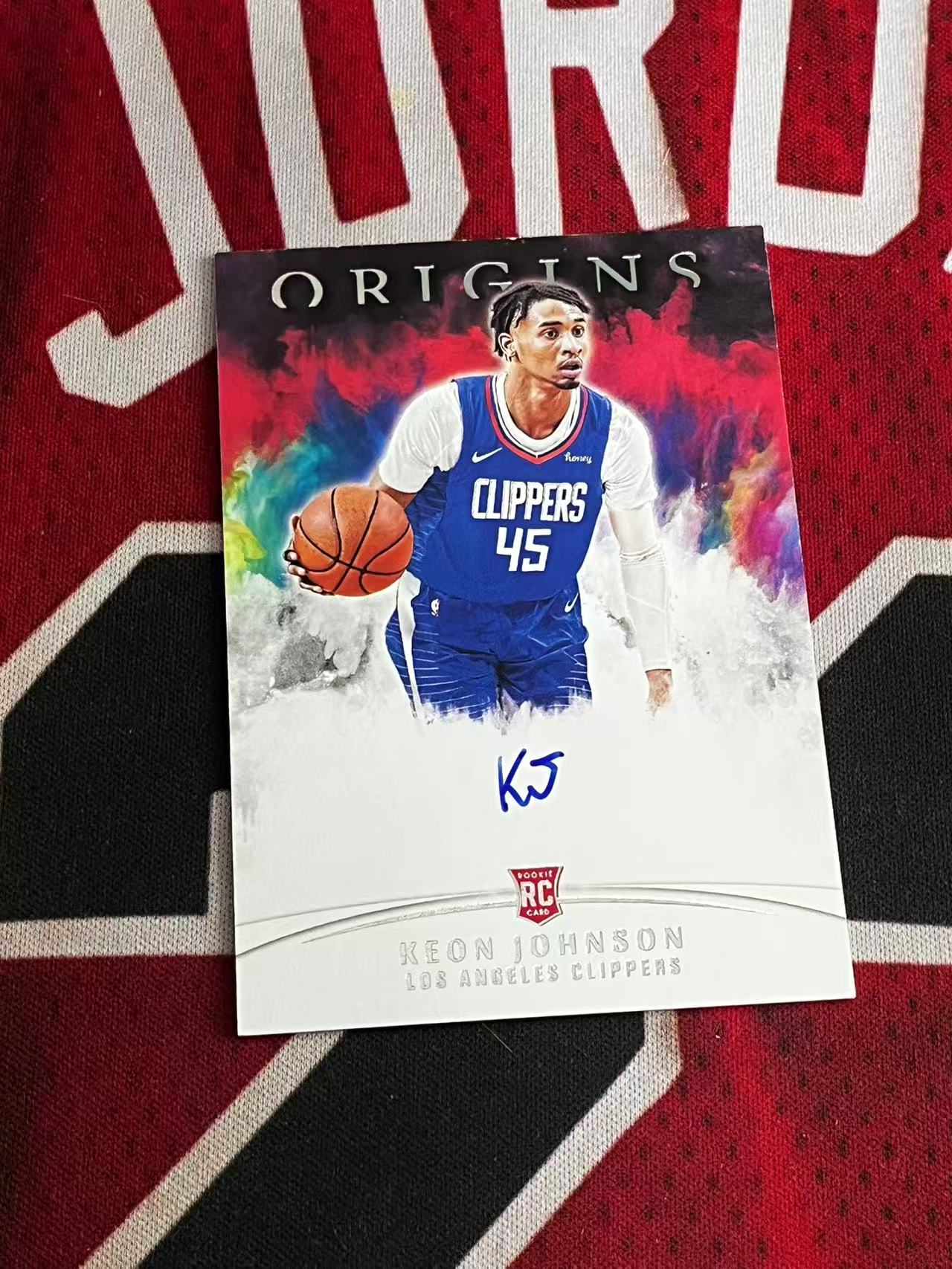 【接寄拍费率低至5%含卡淘手续费】2021-22 PANINI ORIGINS 起源系列 快船 新秀RC 小科比 基恩约翰逊 签字卡 卡签 专收凑套必备【烂臭嘴拍卖】