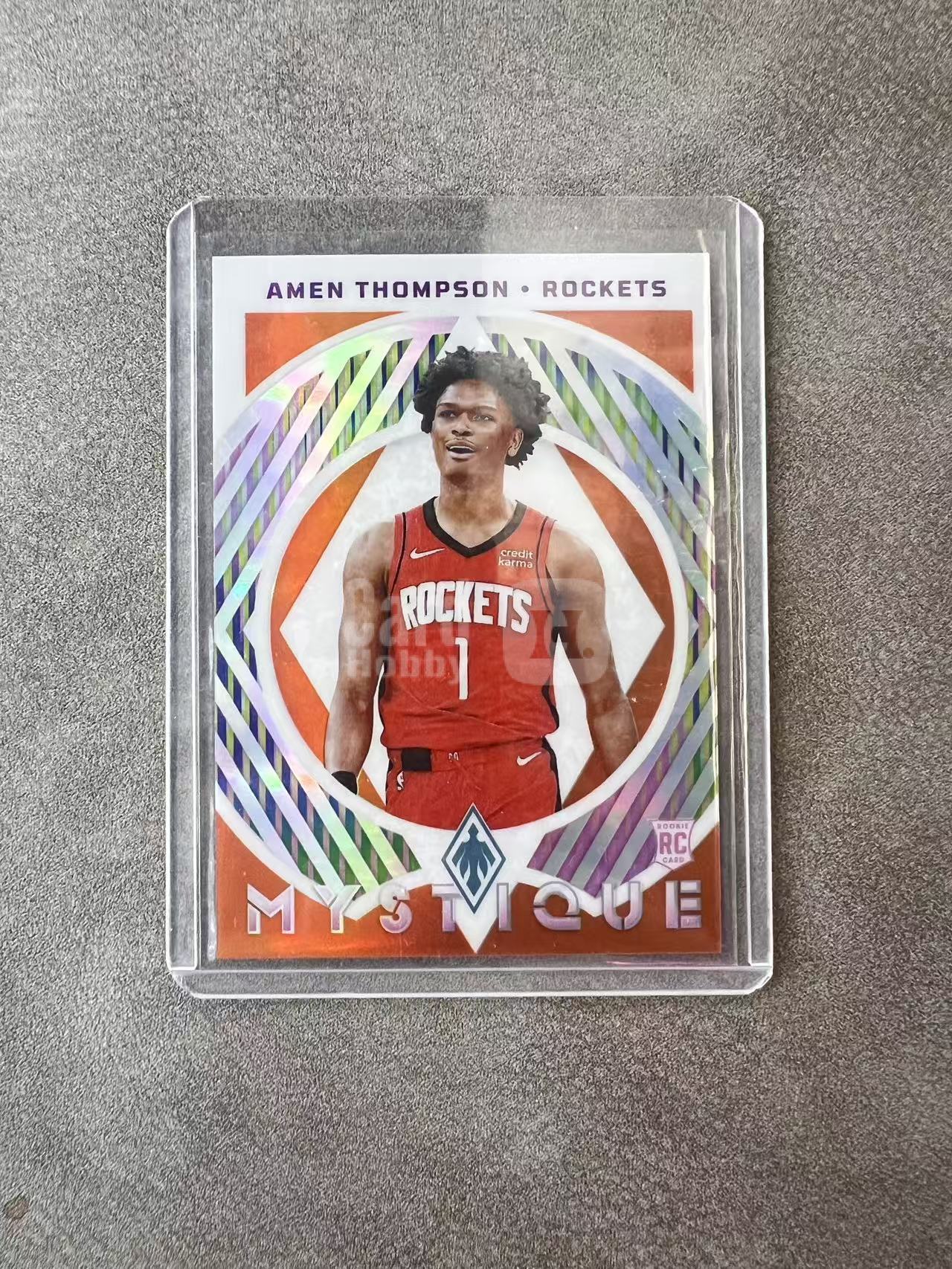 5611【330球星卡实体店代卖】panini 23-24 凤凰 PHOENIX 阿门汤普森(Amen Thompson)新秀年 RC 橙折 12/49编 仅顺丰寄付(Peter)
