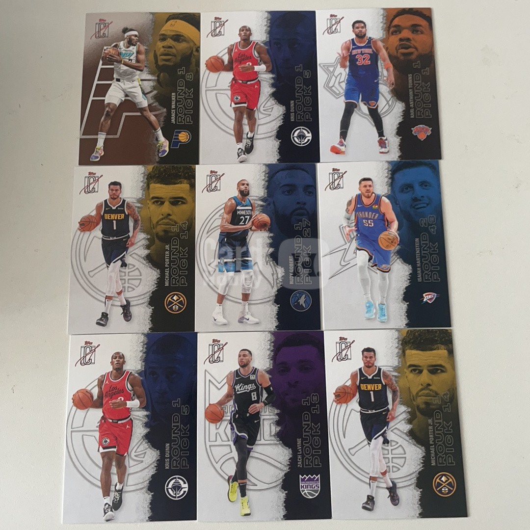 2026 Topps Topps/NBA Starting 5 Kris Dunn 【顺丰速运 只合并不累计】topps 卡品如图 T 14