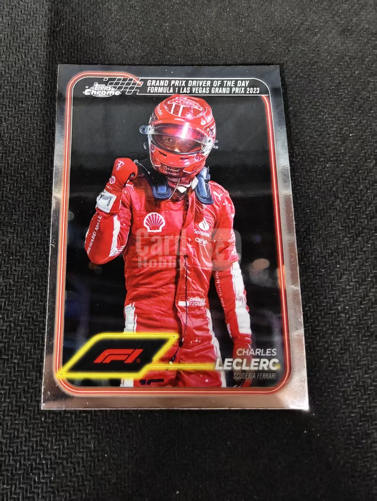 2024 Topps chrome F1 Charles Leclerc 查尔斯 勒克莱尔 划痕 边角瑕疵 #179