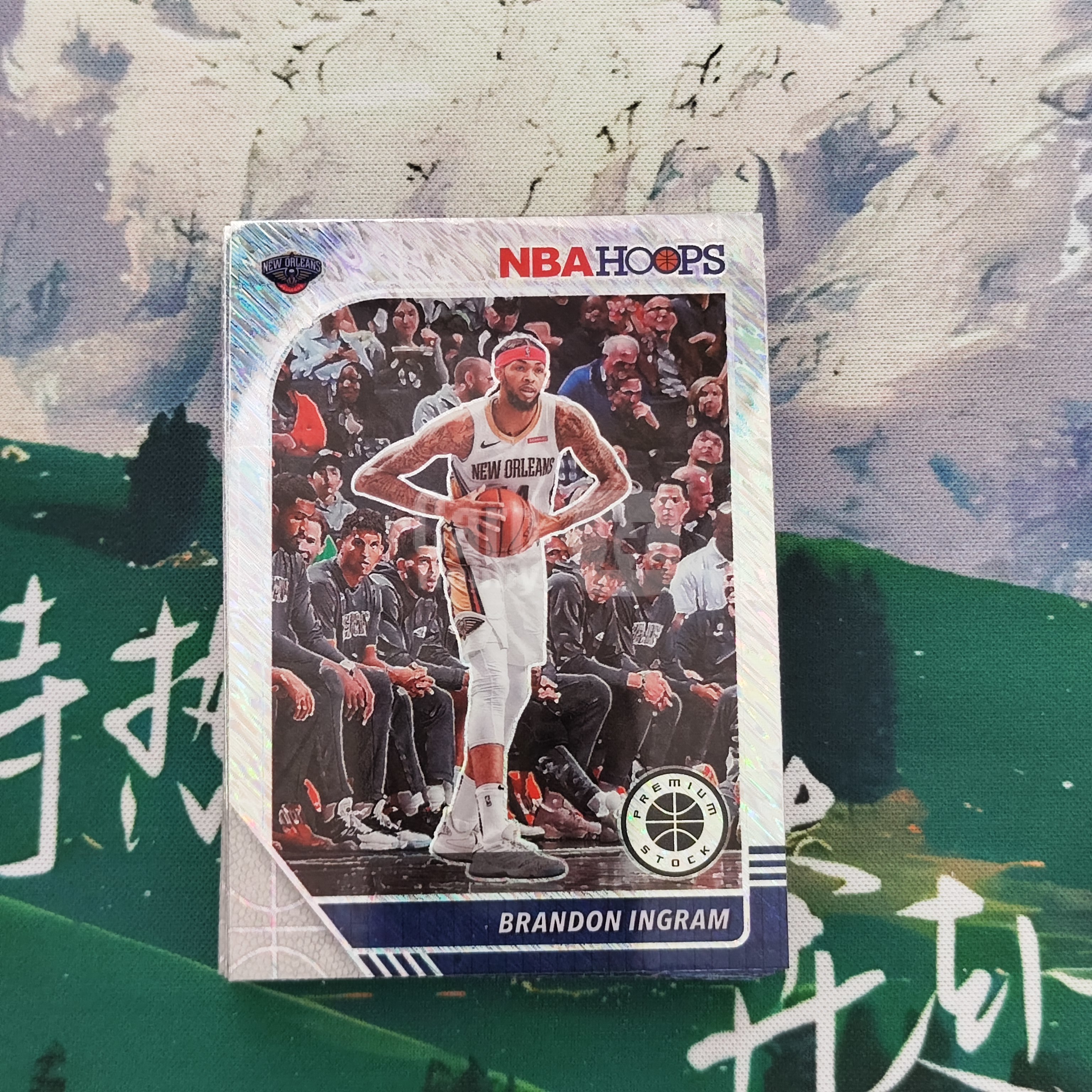 2019-20 Panini 『HADE代卖-拍卖回收』 hoops Brandon Ingram 布兰登 英格拉姆 鹈鹕  shimmer折 A091