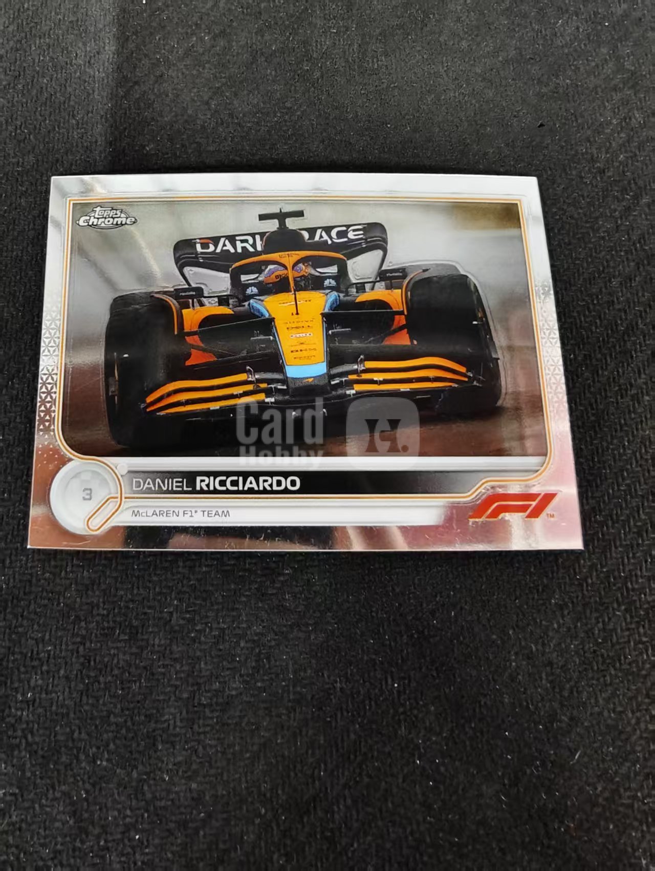2022 Topps Chrome F1 Daniel Ricciardo 丹尼尔 里卡多 迈凯伦车队 划痕 边角瑕疵 #39