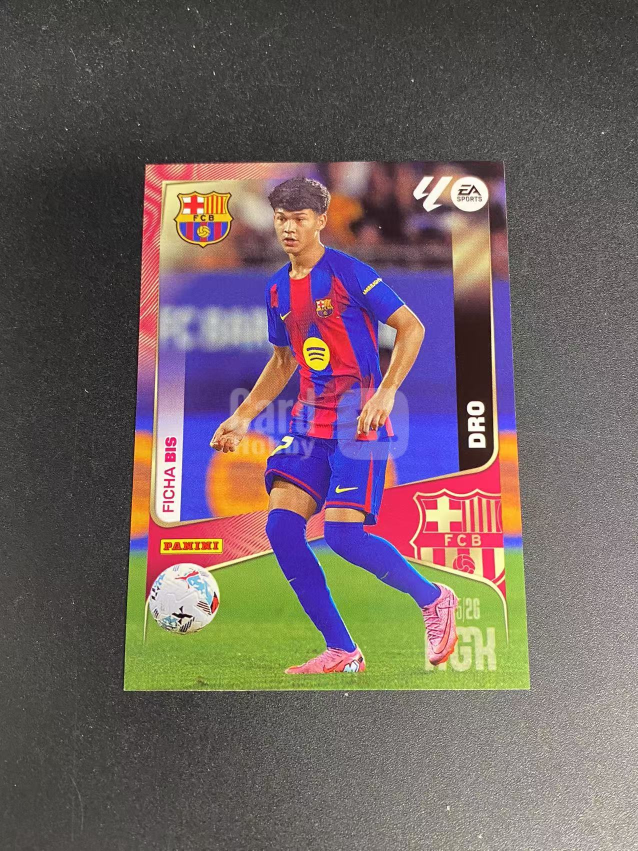 2025 【六六代卖】 Panini Dro RC 德罗 费尔南德斯 巴萨 大巴黎 新秀(烬01)