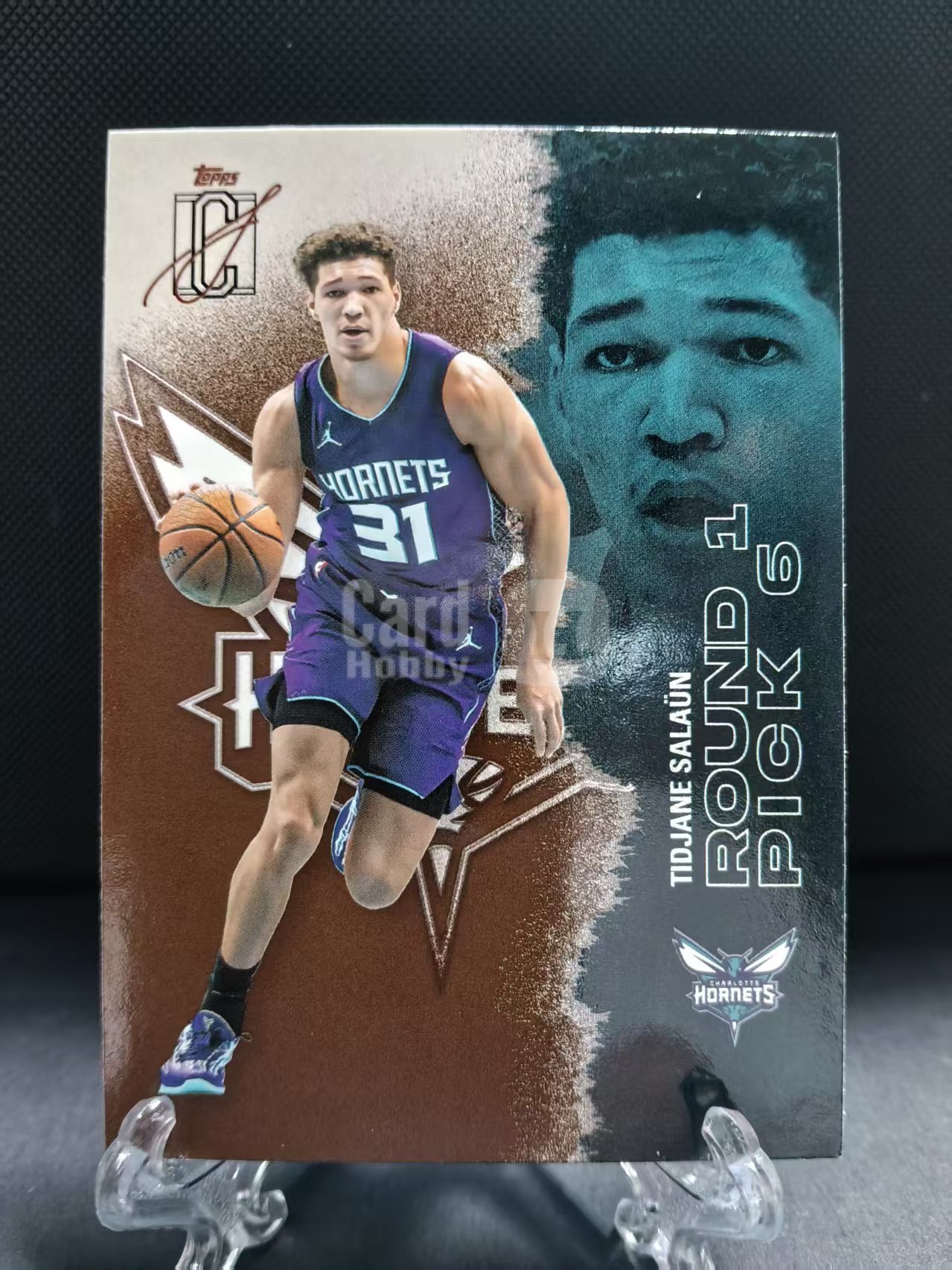 2026 Topps Signature Class Tidjane Salaun 黄蜂 提贾尼 萨隆 Base 特卡 卡品如图