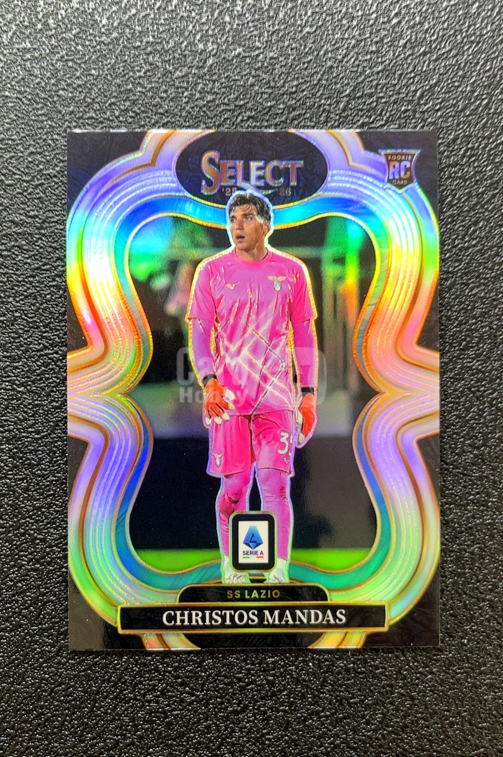 【岛屿拍卖】2025-26 Panini Select Prizm 蜂窝 RC 新秀 CHRISTOS MANDAS 克里斯托斯·曼达斯 银折 折射 新秀 RC 卡品如图 高价值 0015#109