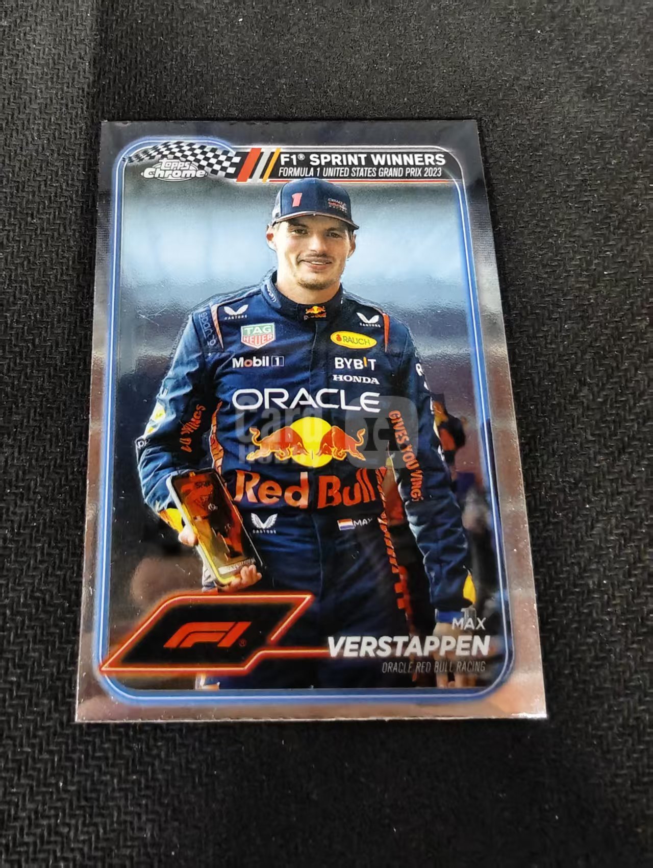 2024 Topps Chrome F1 Max Verstappen 维斯塔潘 红牛 划痕 边角瑕疵 #152