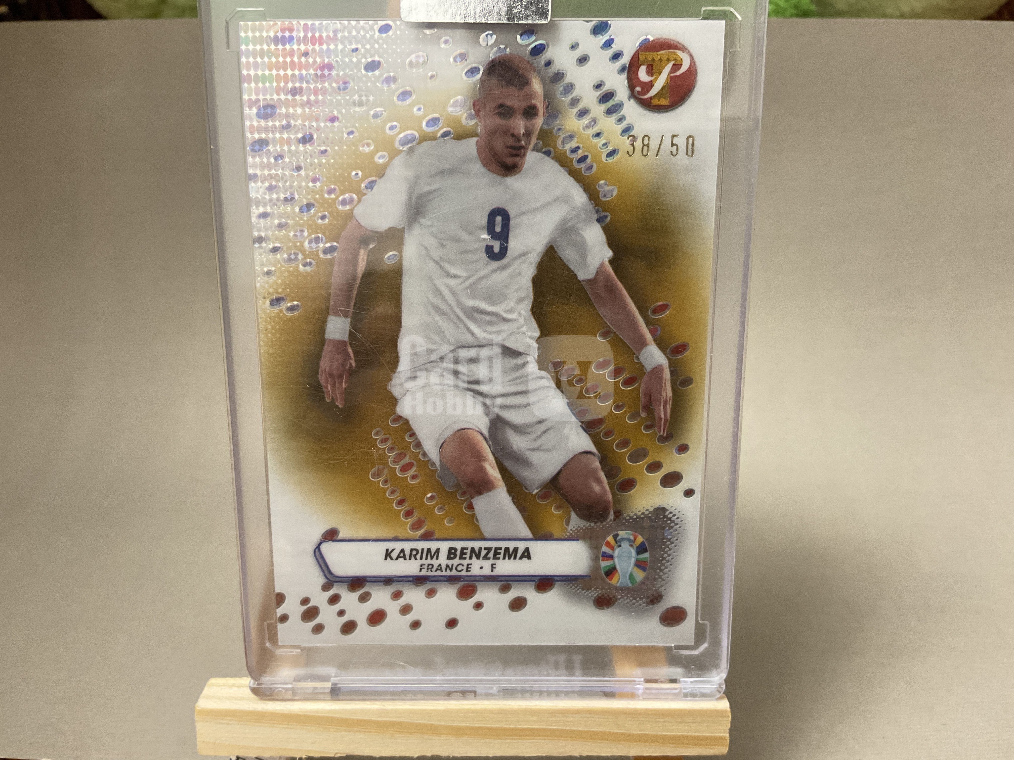 2024 Topps Pristine Karim Benzema #57 太古 本泽马 法国 欧洲杯 皇家马德里 皇马 卡里姆 折射 欧洲杯之路 欧洲杯太古