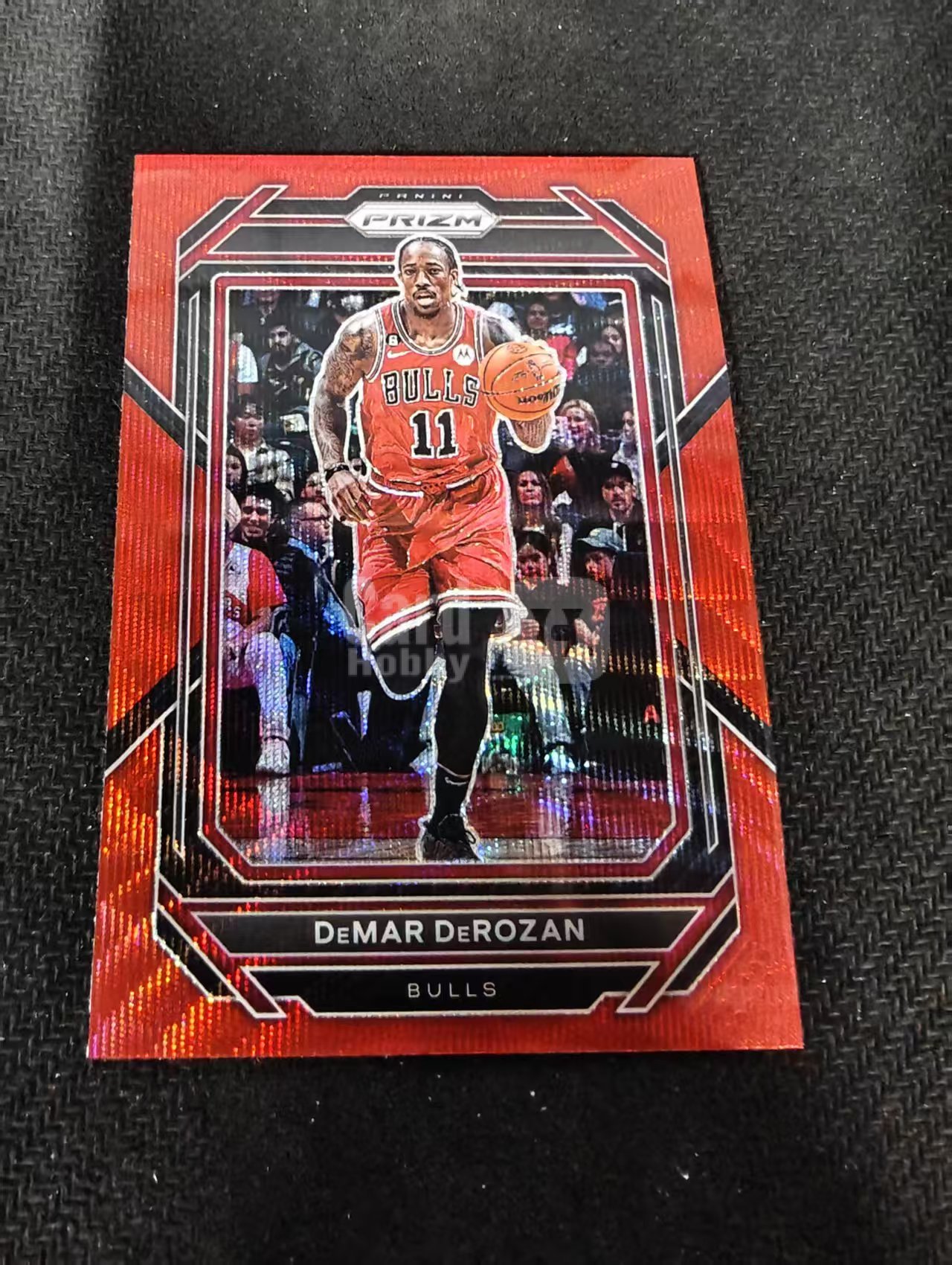 2022-23 Panini Prizm DeMar DeRozan 德玛尔 德罗赞 公牛 红波纹 PZ 划痕 边角瑕疵 #72