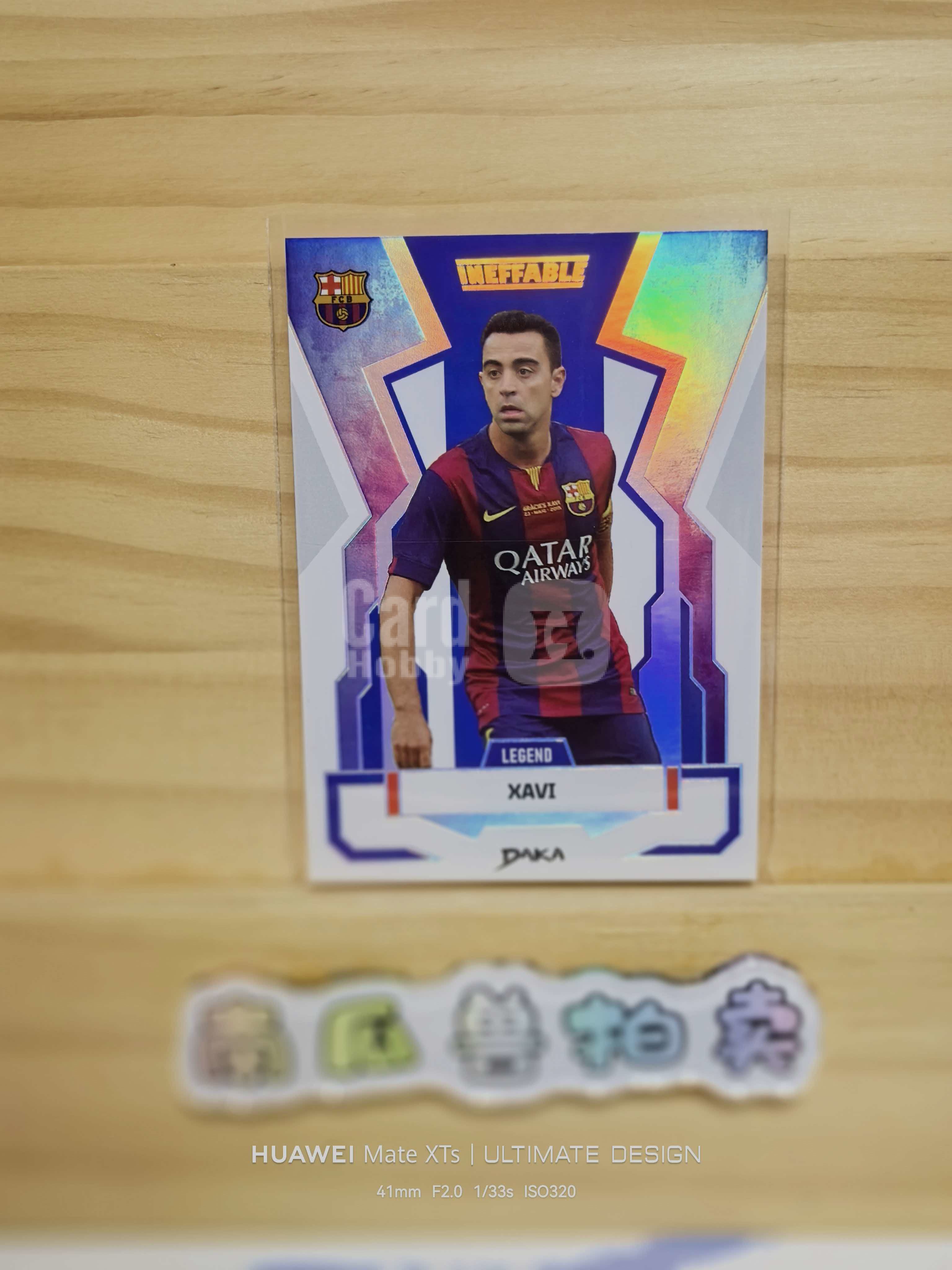 2024-25 DAKA 达咖 巴塞罗那 巴萨 高端队盒 XAVI 哈维 传奇 带编 99编 厚卡 大比例 不保卡品 南瓜兽瓜哥8.6