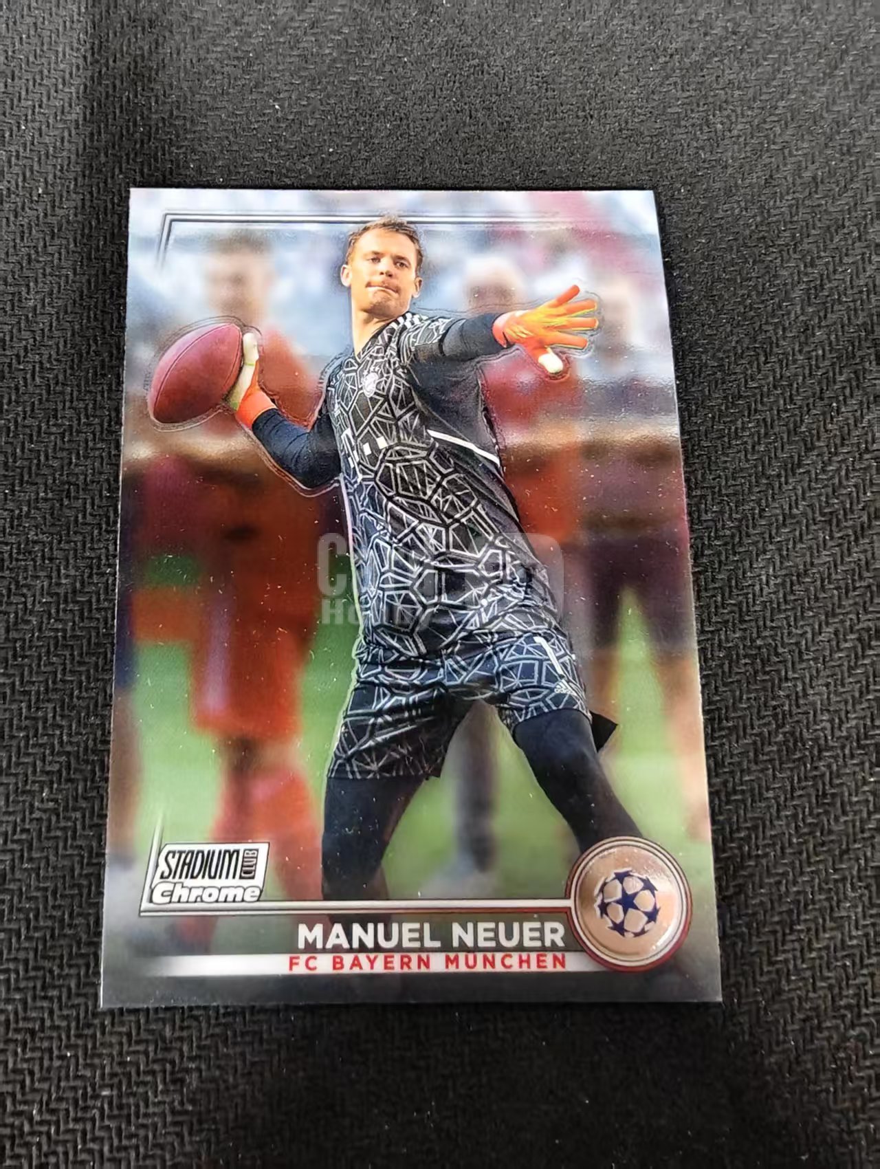 【可合并,不累计】2023 Topps Stadium Club Chrome Manuel Neuer 诺伊尔 拜仁慕尼黑 欧冠 竞技场 不保卡品 介意勿拍 #1