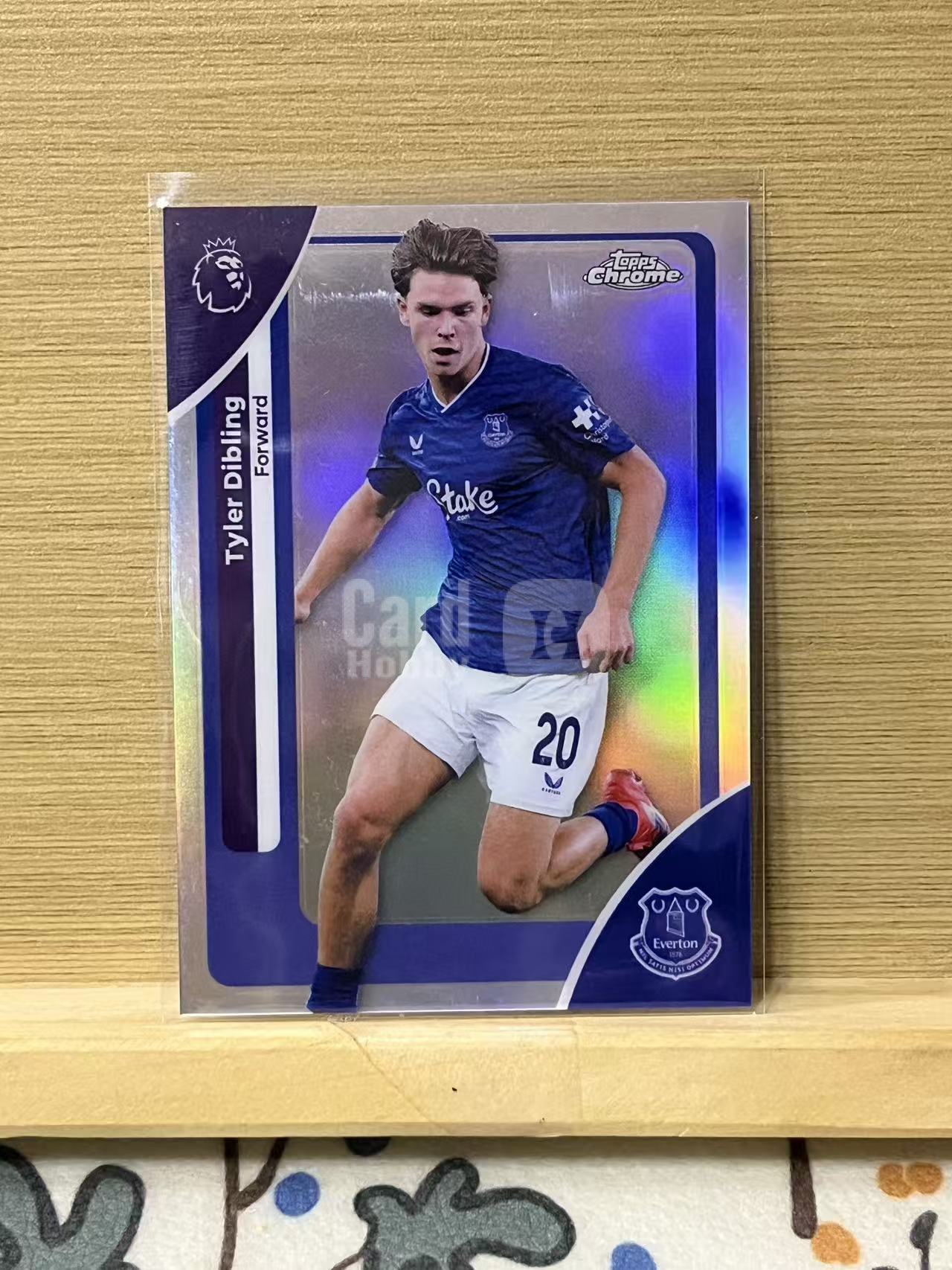2026 Topps Chrome tyler dibling 泰勒 迪布林 埃弗顿 英超 银折 实卡精美 卡品如图 LZ4
