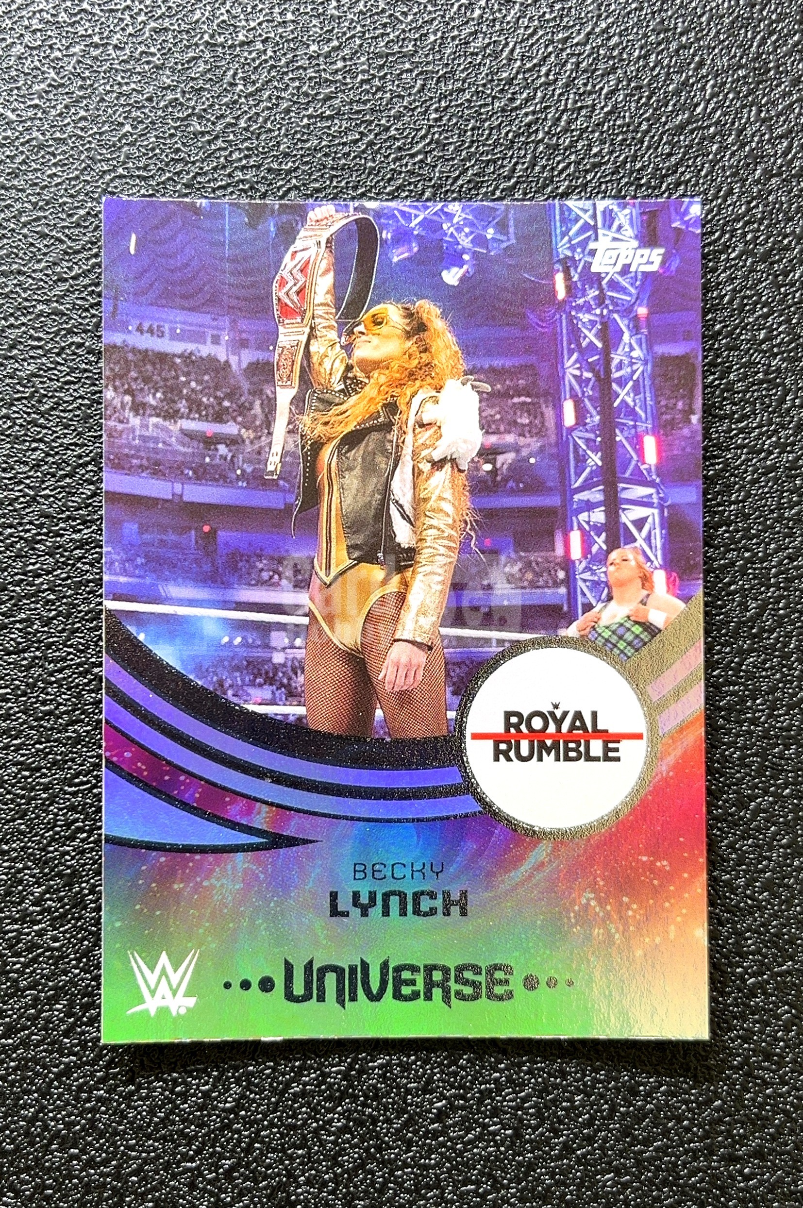 【岛屿拍卖】2026 Topps WWE Universe Royal Rumble 皇家大战 Becky Lynch 贝基·林奇 银折 折射 卡品如图 高价值 #207 0024#41