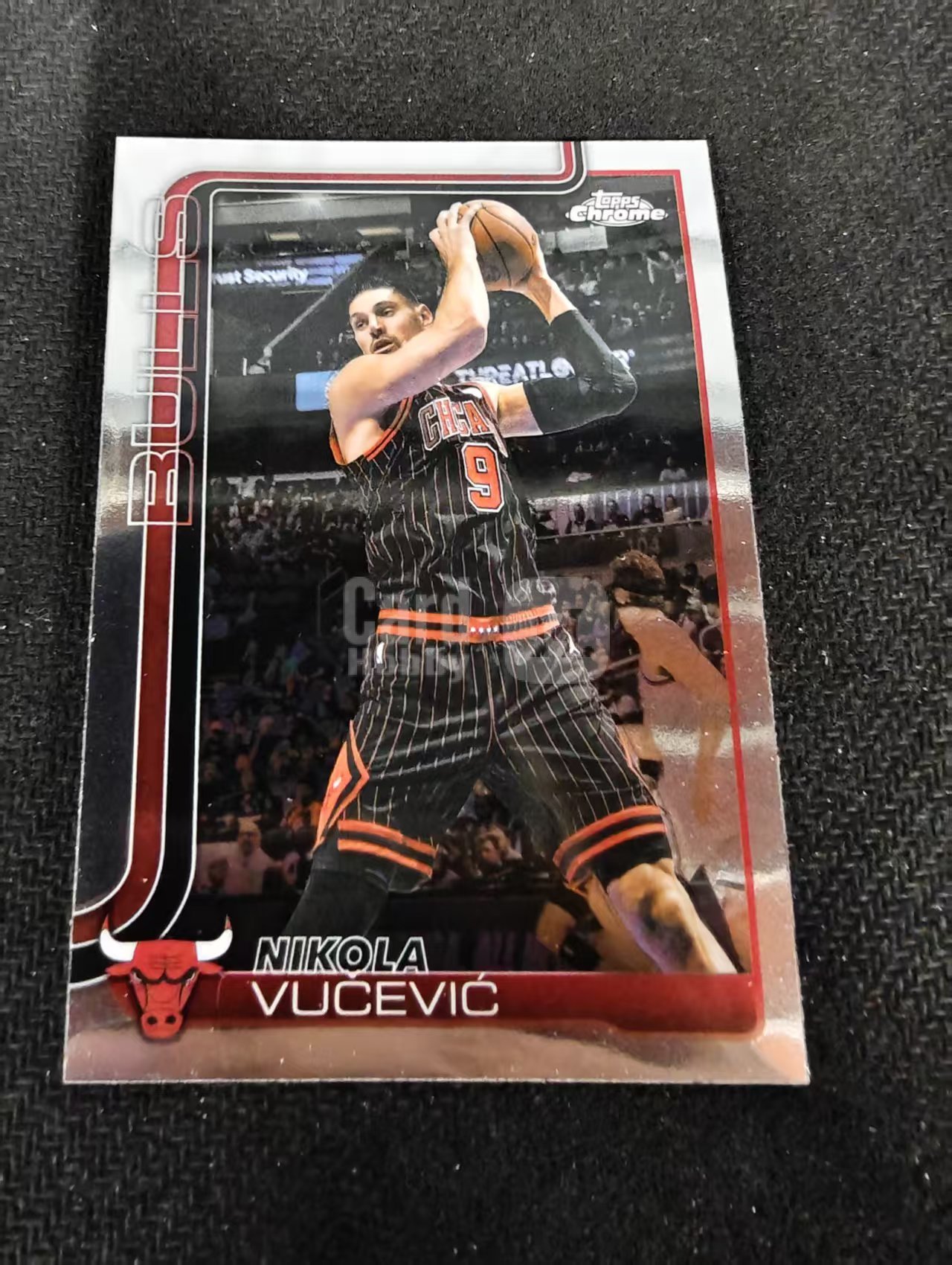 2026 Topps Chrome Update 公牛 Nikola Vucevic 武切维奇 TCU 划痕 边角瑕疵 #78