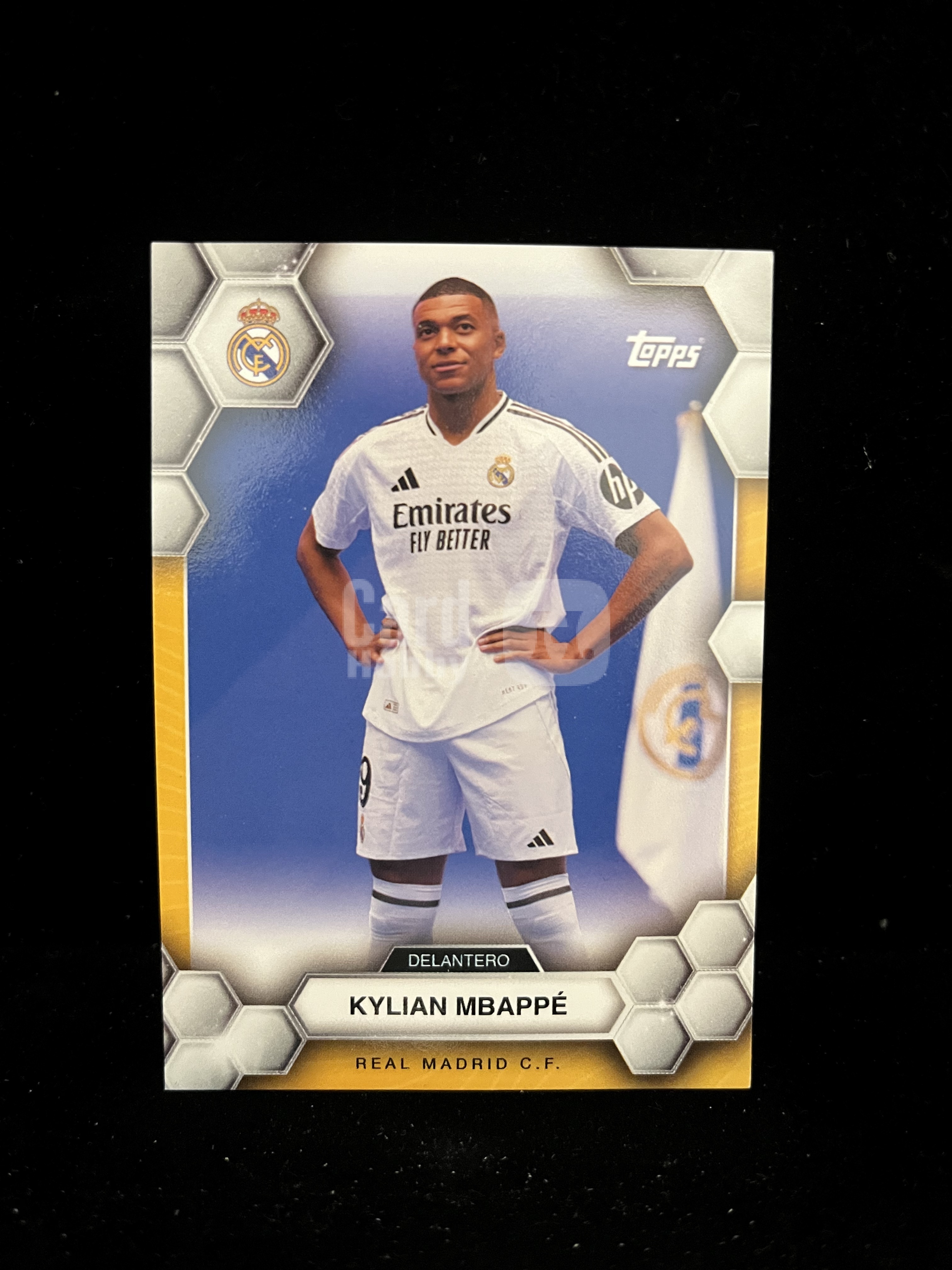 免费代拍 2024 Topps Real Madrid CF Fan Set 西甲 姆巴佩 Kylian Mbappé 卡品如图#E152