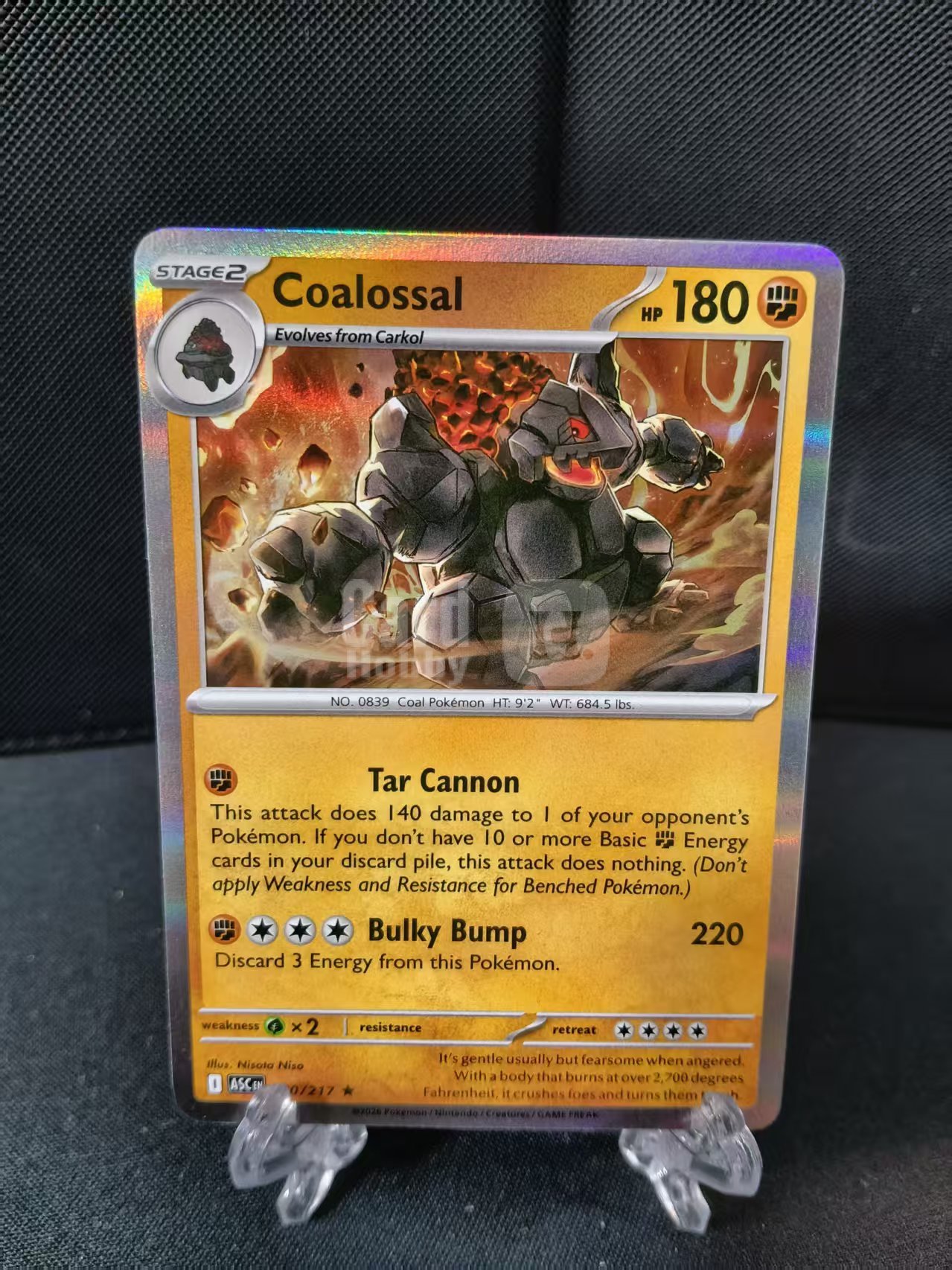2026 Pokemon TCG MEGA Ascended Heroes Weavile en 宝可梦 ASC120/217 升华英雄 巨炭山en 闪卡 卡片如图