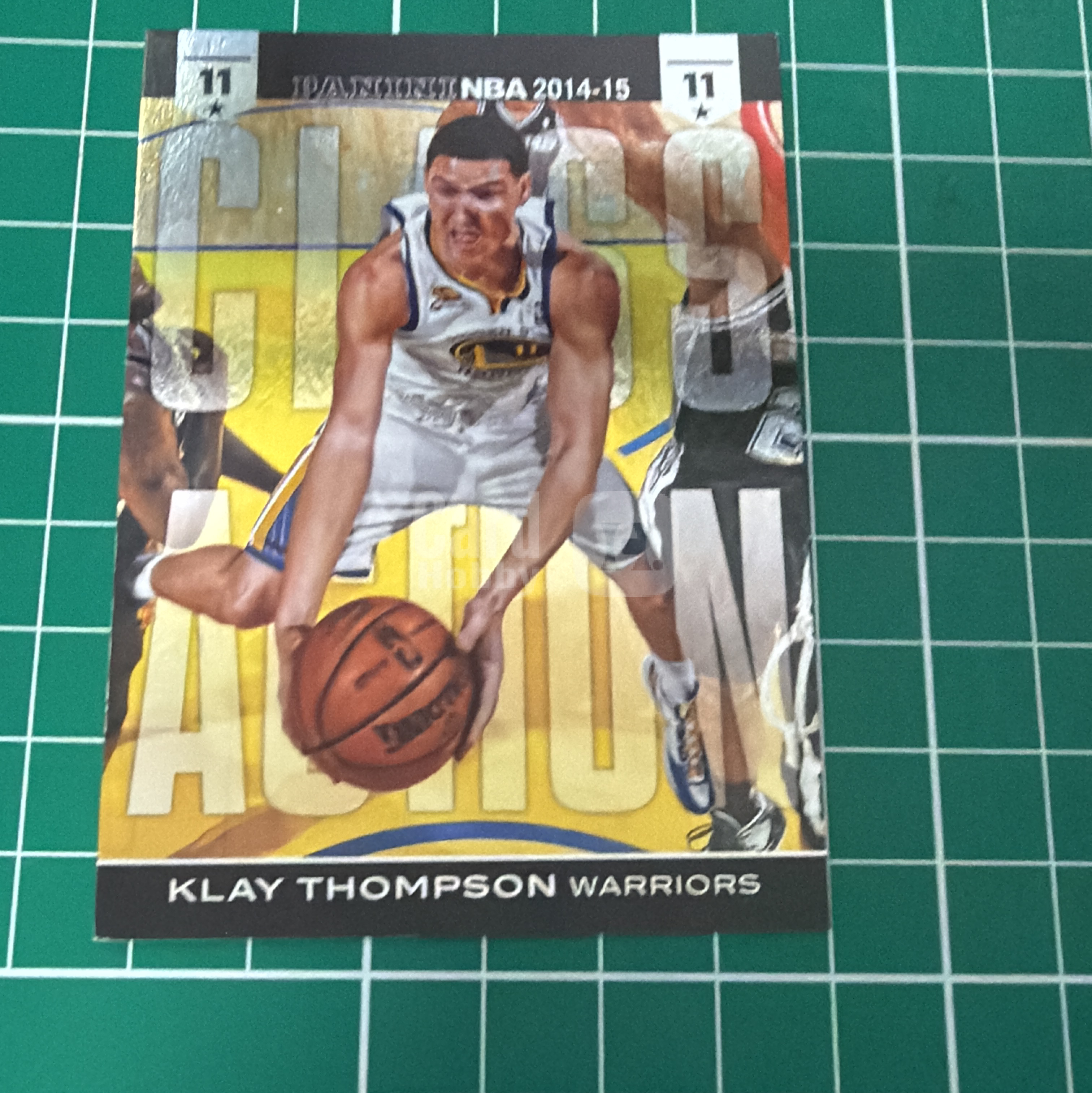 2014-15 Panini S.p.A Klay Thompson 中雅图/中亚图 克莱汤普森 Class Action特卡 闪卡 新秀年选图老卡 绝版卡 稀有大比例