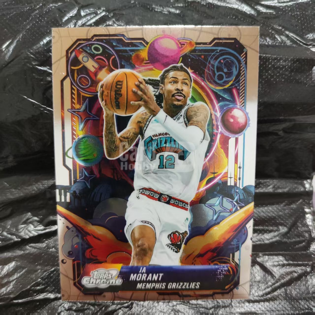 2025-26 Topps NBA Topps Cosmic Chrome Ja Morant 贾 莫兰特 propulsion特卡 灰熊队 收藏必备 可累计 回收球星卡