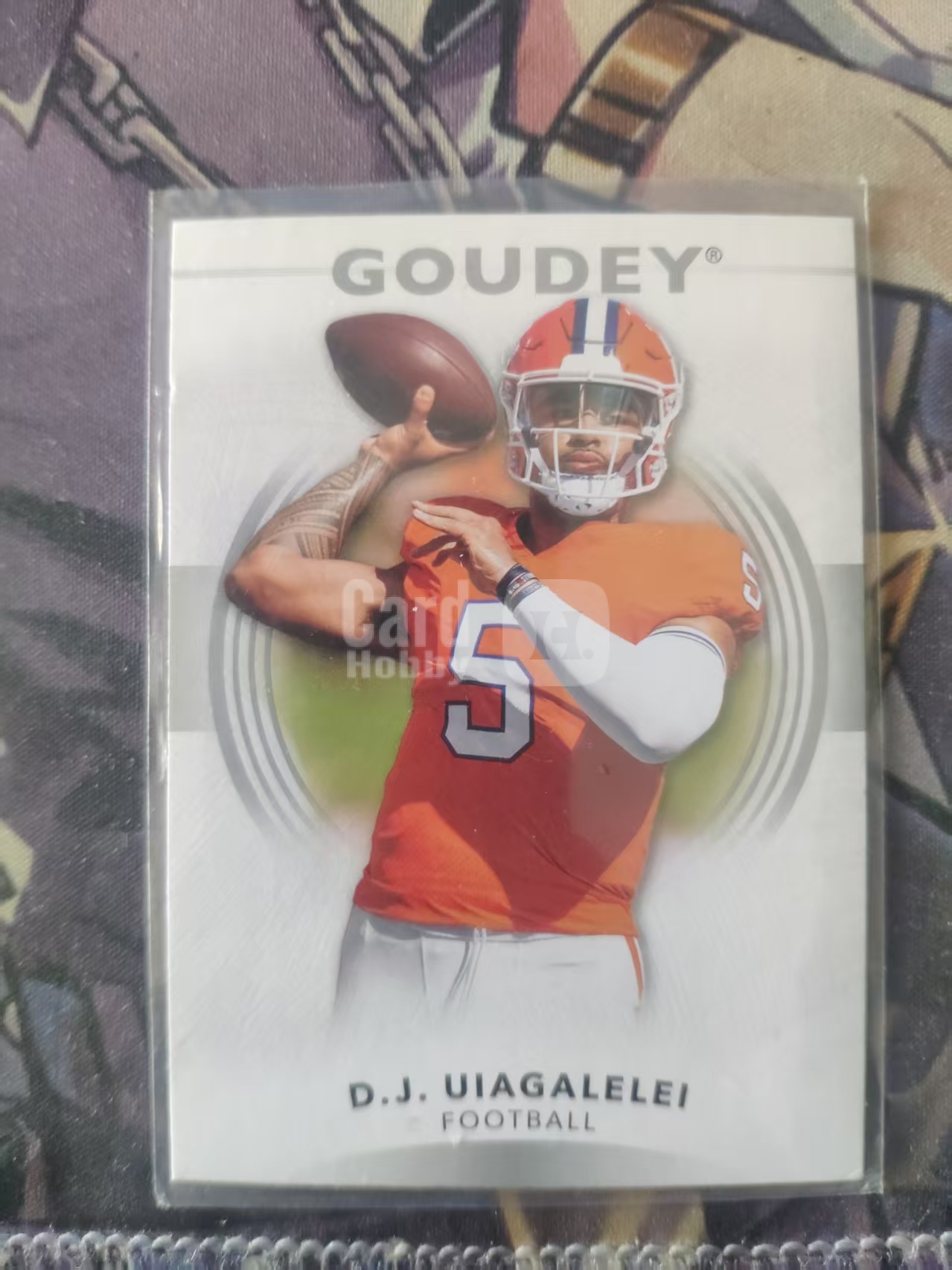 2023-24 Upper Deck goodwin d.j 肖像 特卡 木水拍卖 爱国者