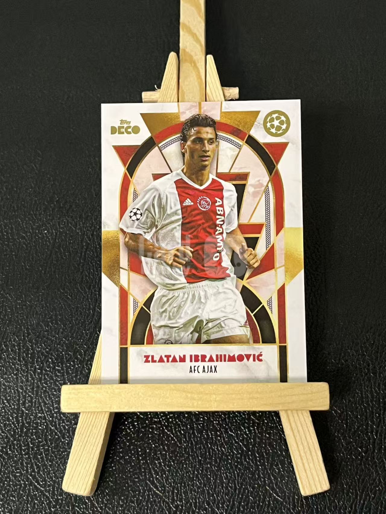 2024 Topps UEFA Zlatan Ibrahimovic 伊布拉希莫维奇 特卡 阿贾克斯 欧冠 deco 实卡精美 卡品如图 LA-3