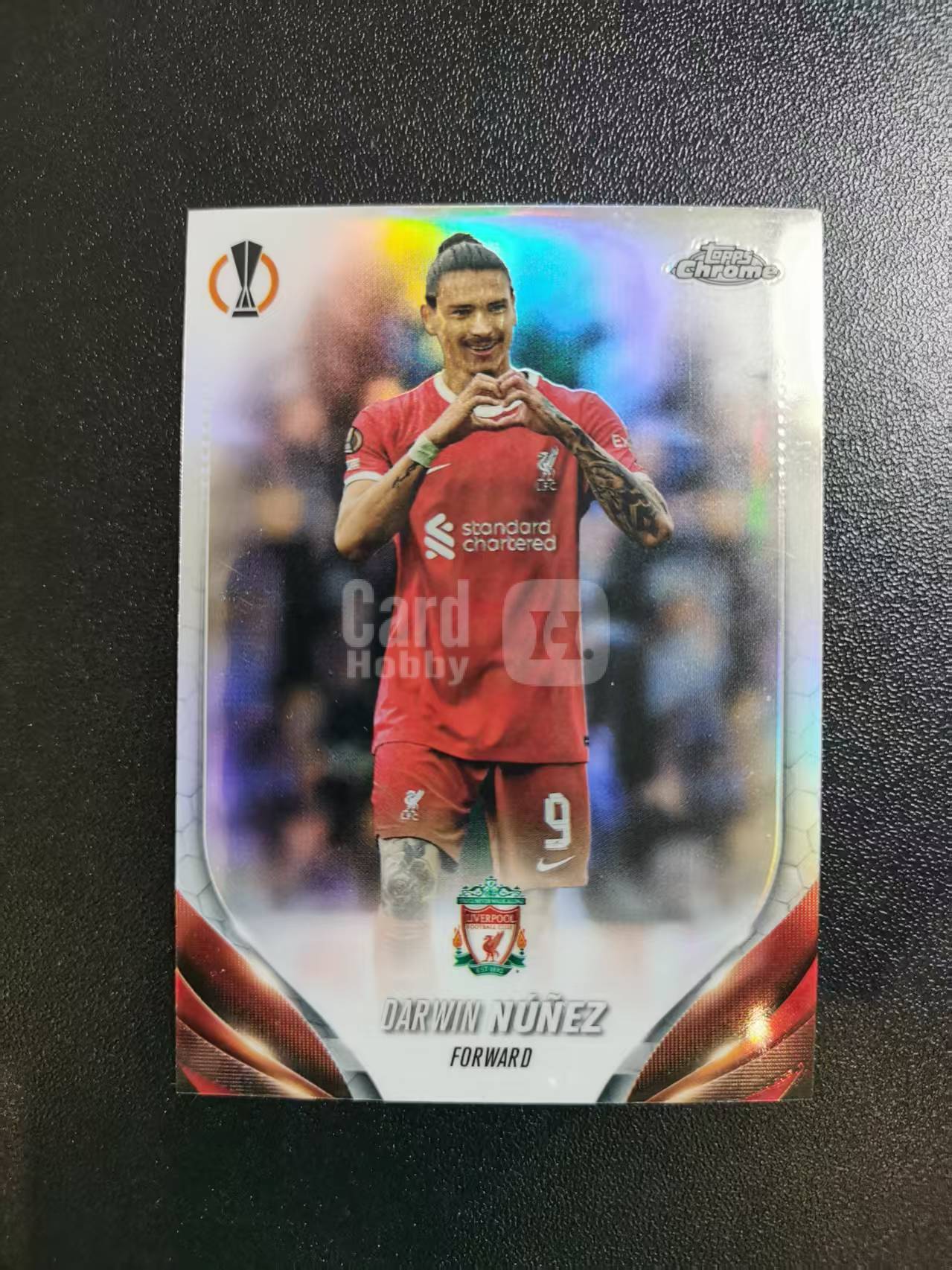 2024 Topps Chrome Darwin Nunez 达尔文努涅斯 利物浦 乌拉圭 TC欧冠 折射 收藏凑套 卡品如图 免费代拍CC06