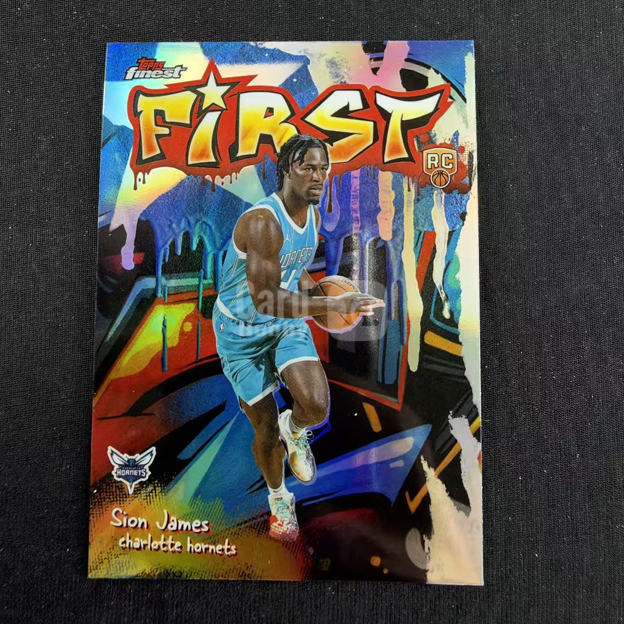 2025-26 Topps Finest Sion James 西昂詹姆斯 黄蜂 RC 新秀 FIRST 特卡 折射 收藏必备 不保卡品 683