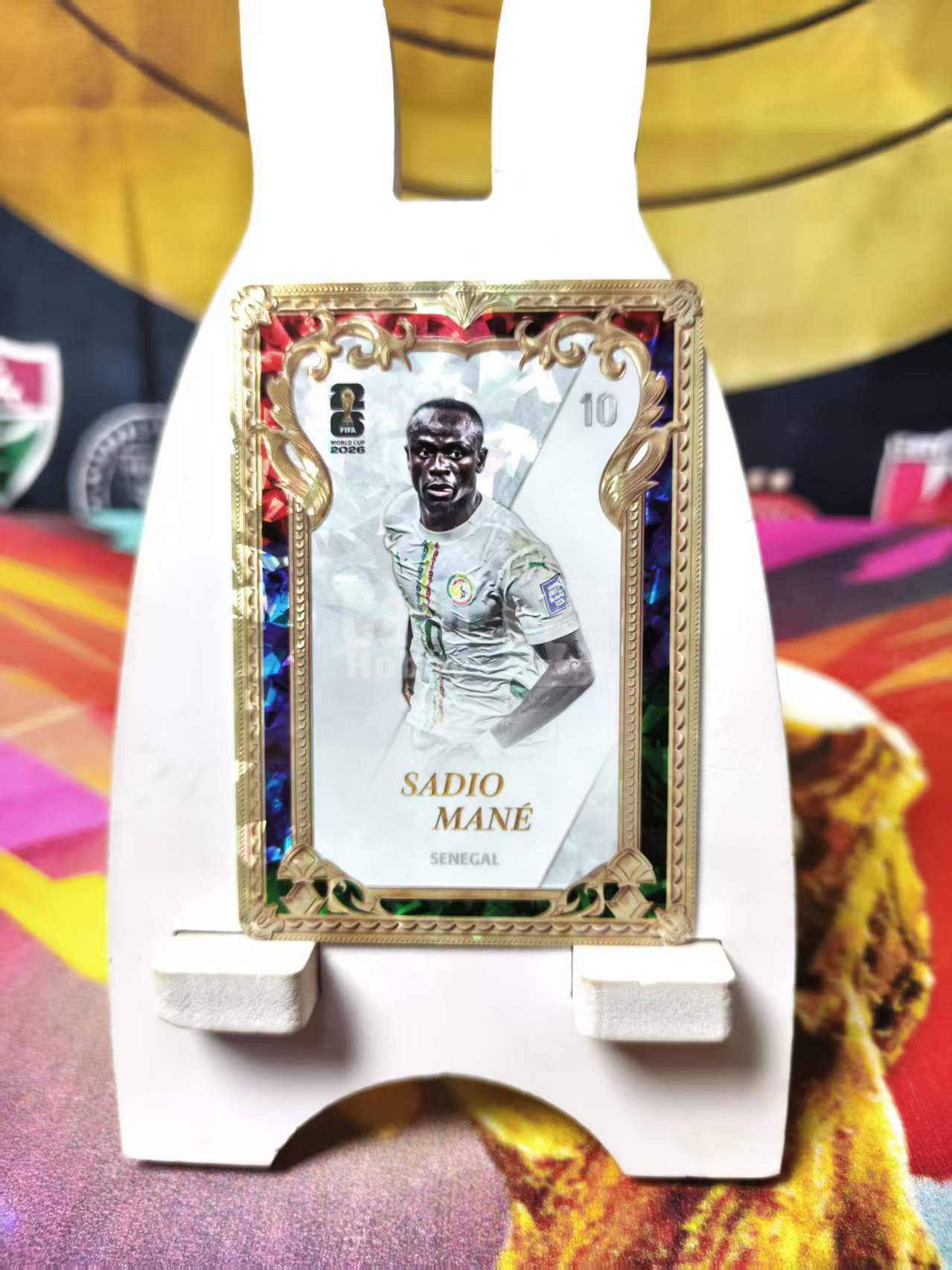 2026 Panini World Cup 卡游 帕尼尼 世界杯超凡盒 厚卡 鎏金特卡 浮雕 Sadio Mane 萨迪奥 马内 实卡好看 收藏必备 R