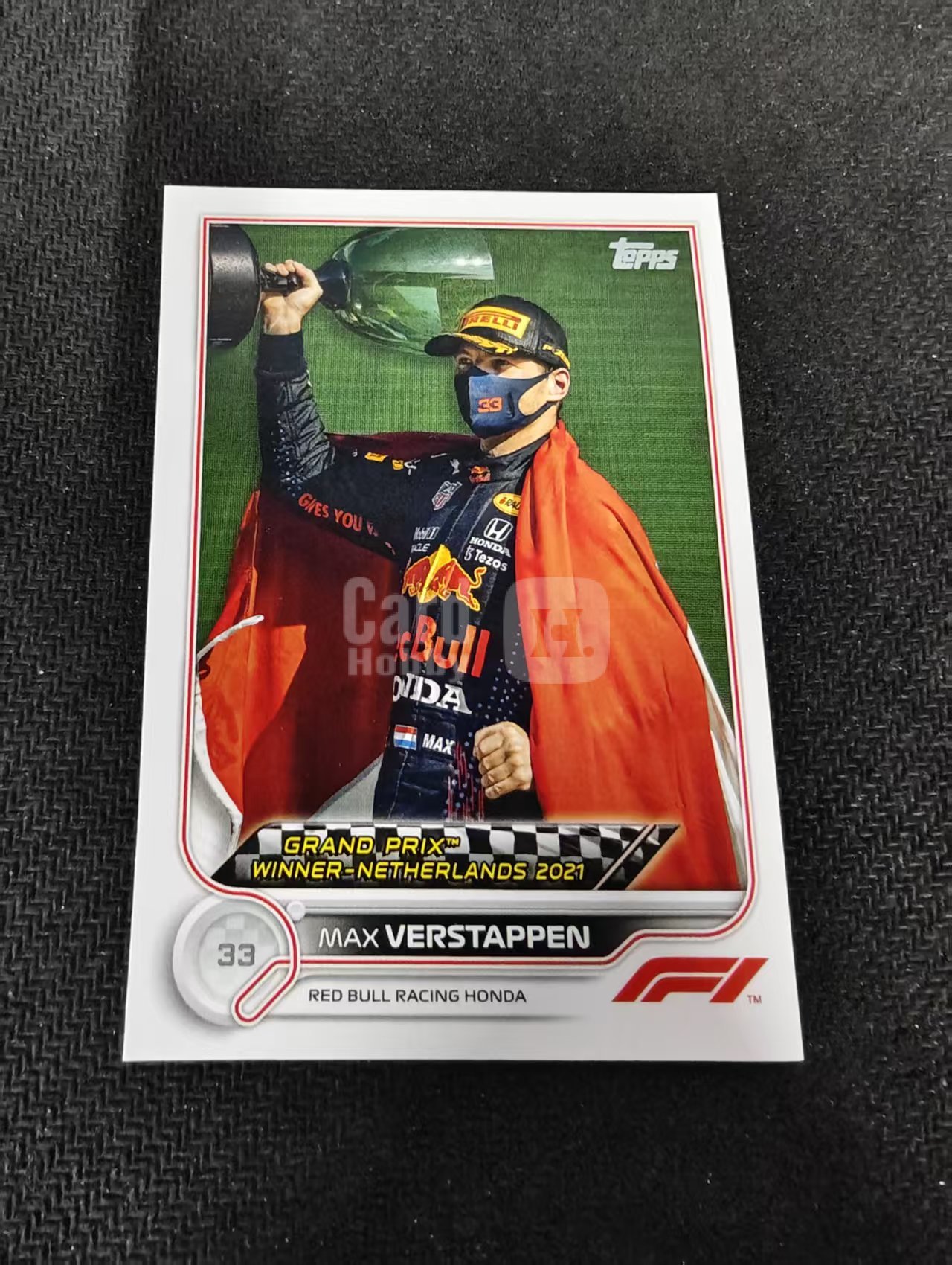 2022 Topps Chrome F1 Max Verstappen 维斯塔潘 红牛 划痕 边角瑕疵 @163