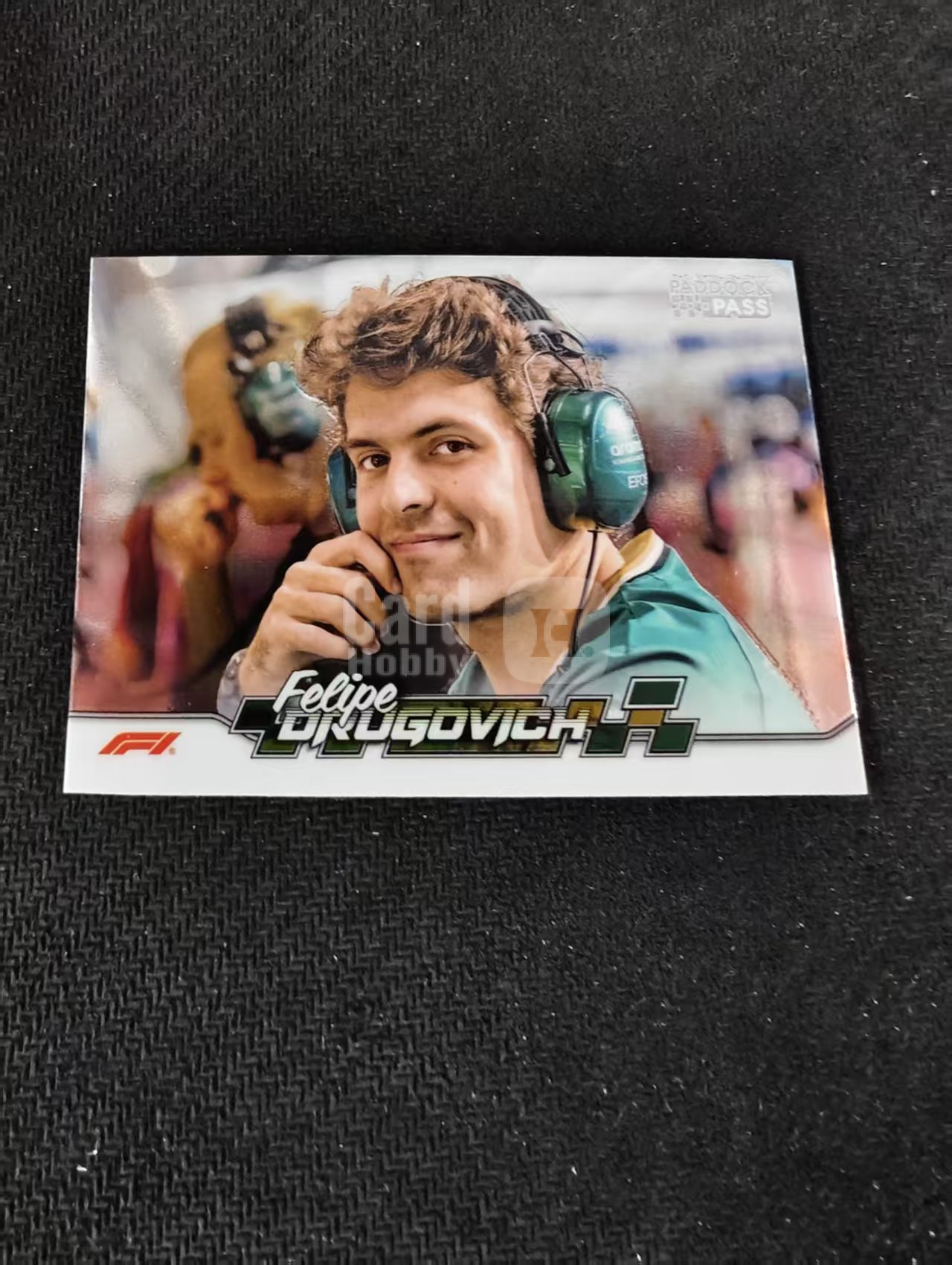 2024 Topps Paddock Pass F1 Felipe Drugovich 阿斯顿马丁 德鲁戈维奇 德科维奇 围场通行证 划痕 边角瑕疵 #24