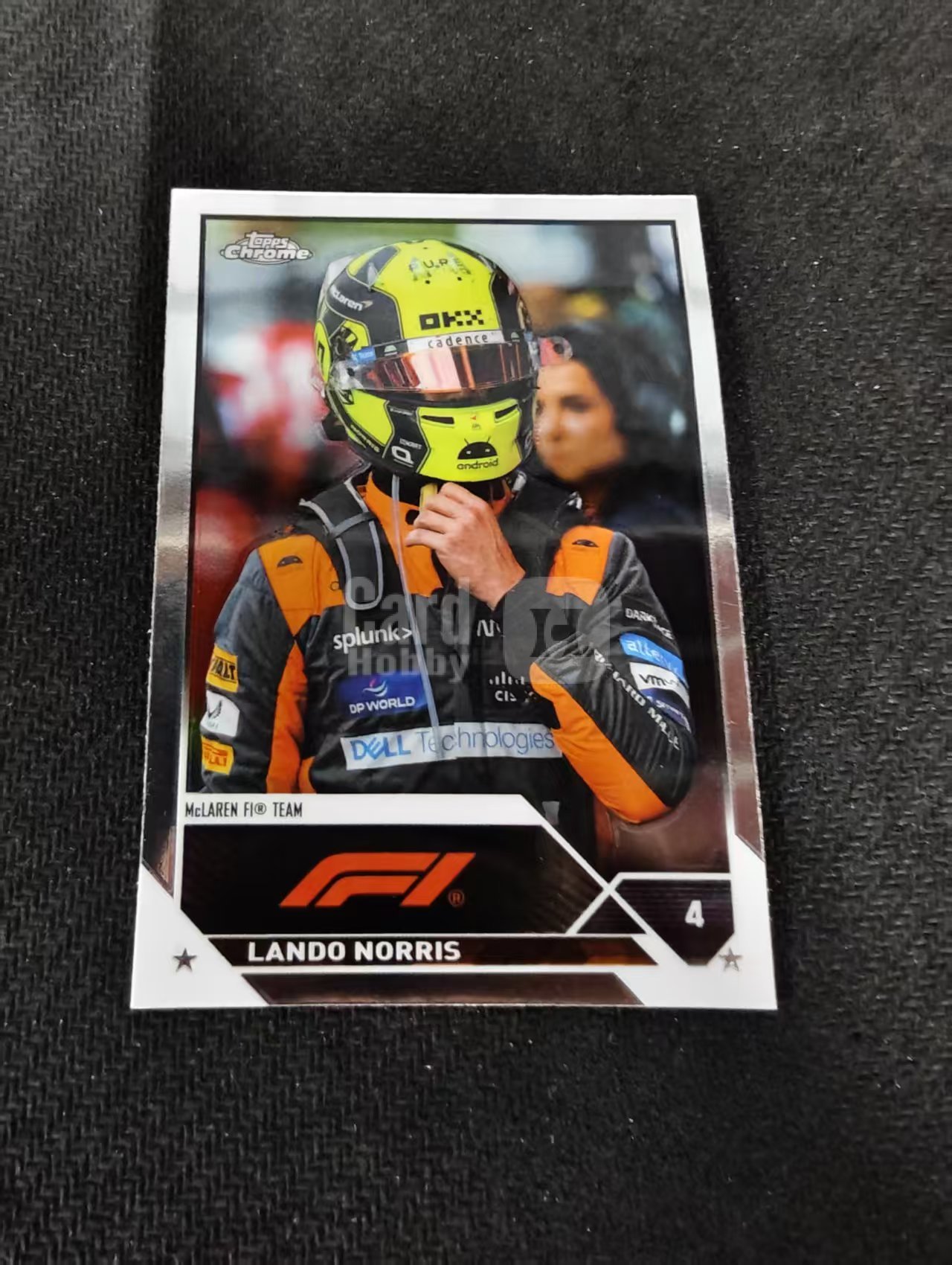 2023 Topps Chrome Lando Norris 兰多 诺里斯 F1 划痕 边角瑕疵 #26