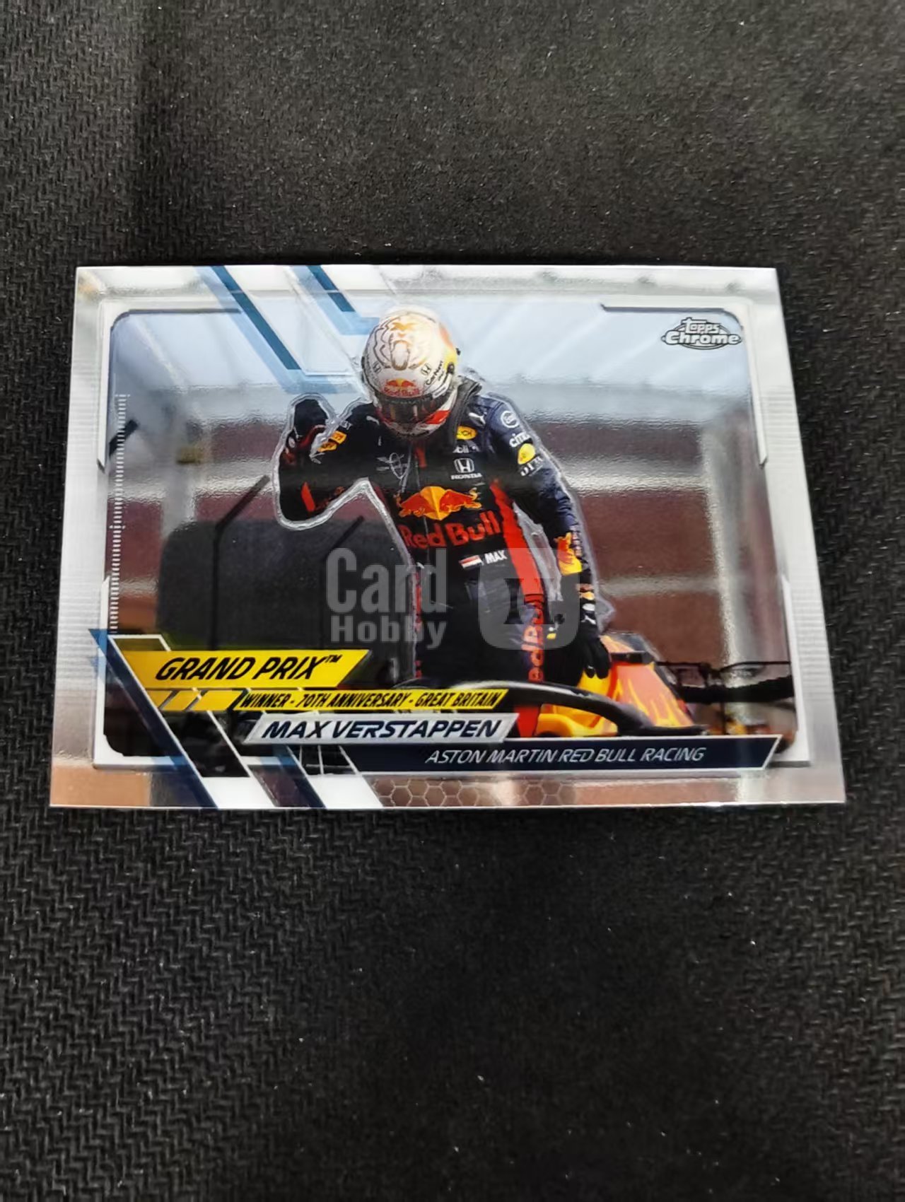 2021 Topps Chrome Max Verstappen F1 维斯塔潘 红牛 划痕 边角瑕疵 #142