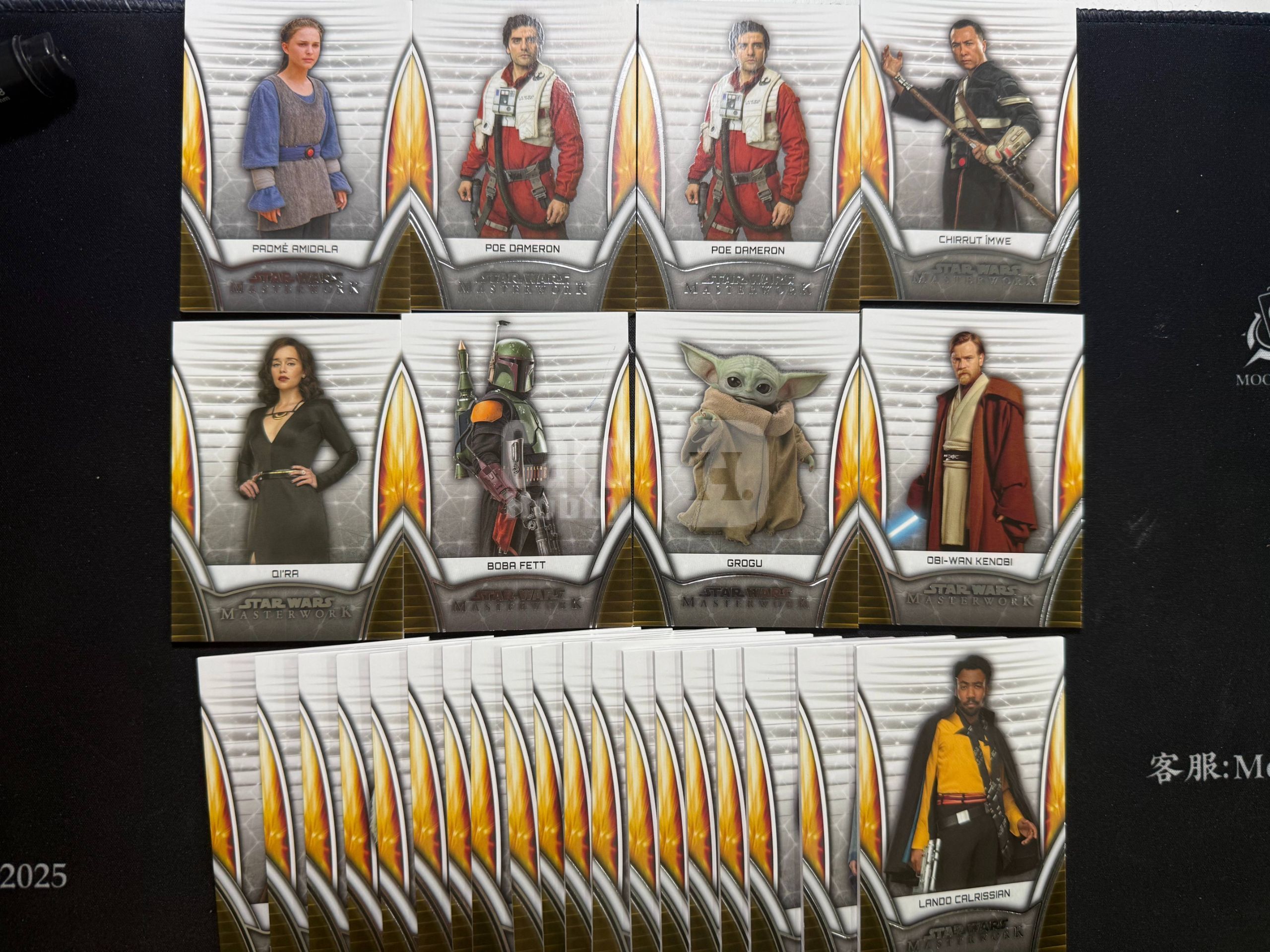 【梦卡拍卖】2025 Topps Star Wars Masterwork 星球大战 大师系列 甄子丹 龙妈 尤达宝宝 细节如图 #Ci# 千哥