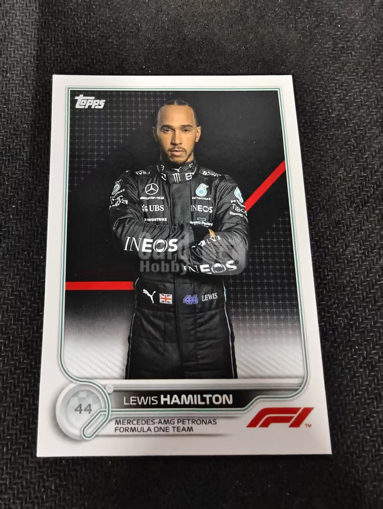 2022 Topps Chrome F1 Lewis Hamilton 刘易斯 汉密尔顿 AMG梅赛德斯奔驰 划痕 边角瑕疵 @5