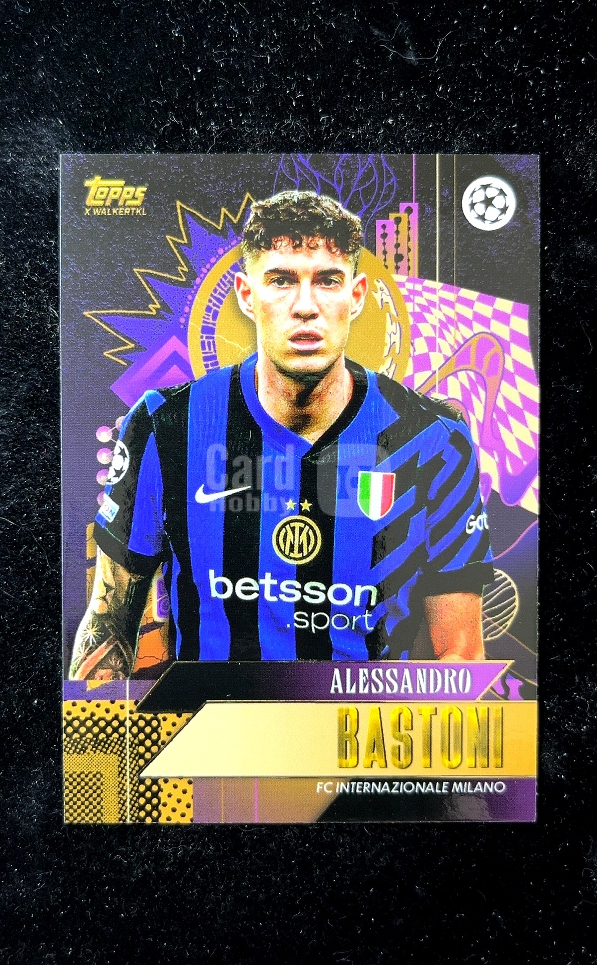 【小白1%代卖】2024 Topps X WALKERTKL 黄金盒 Alessandro Bastoni 亚历山德罗·巴斯东尼 极具价值 收藏必备 FC Internazionale 0606