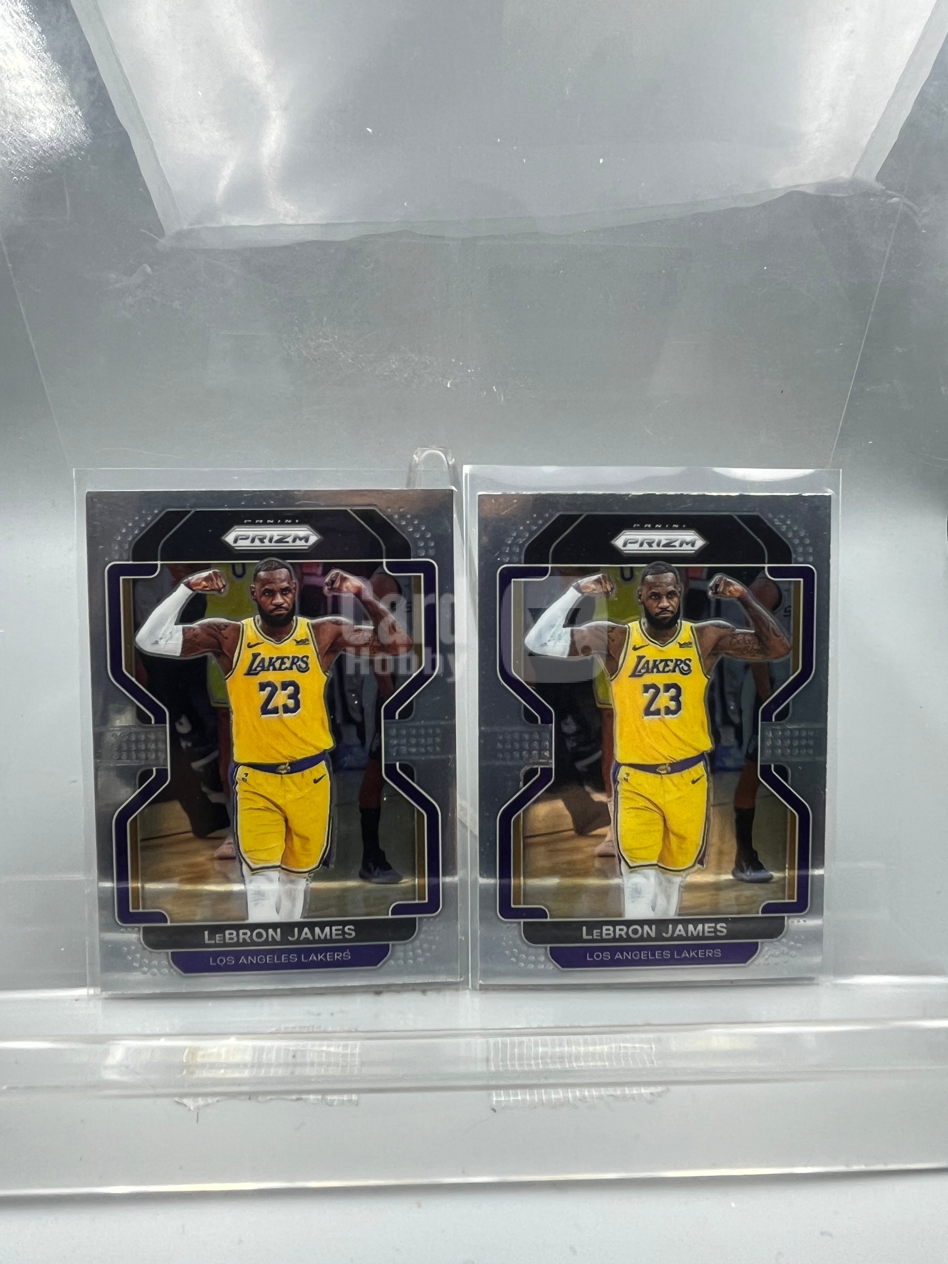 2021-2022 Panini Prizm NBA 勒布朗 詹姆斯 base lot2张 不保卡品【暴富 巧儿】y