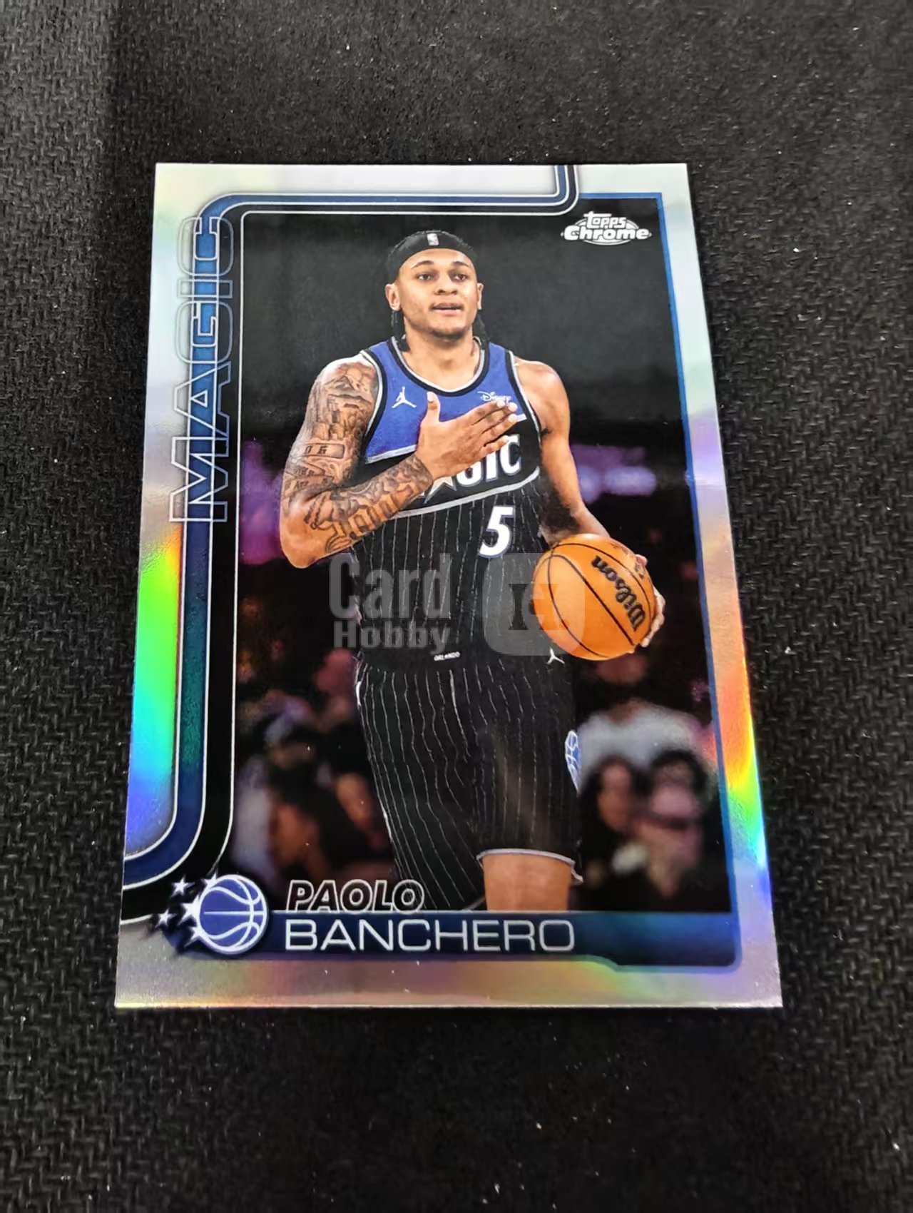 2026 Topps Chrome Update Paolo Banchero 魔术 保罗 班切罗 班凯罗 银折 TCU 划痕 边角瑕疵 #5