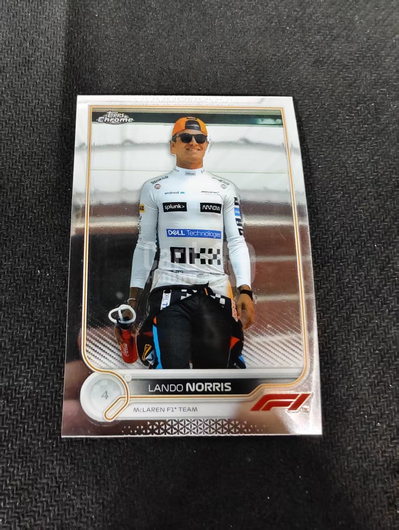 2022 Topps Chrome F1 Lando Norris 兰多 诺里斯 迈凯伦车队 划痕 边角瑕疵 #36