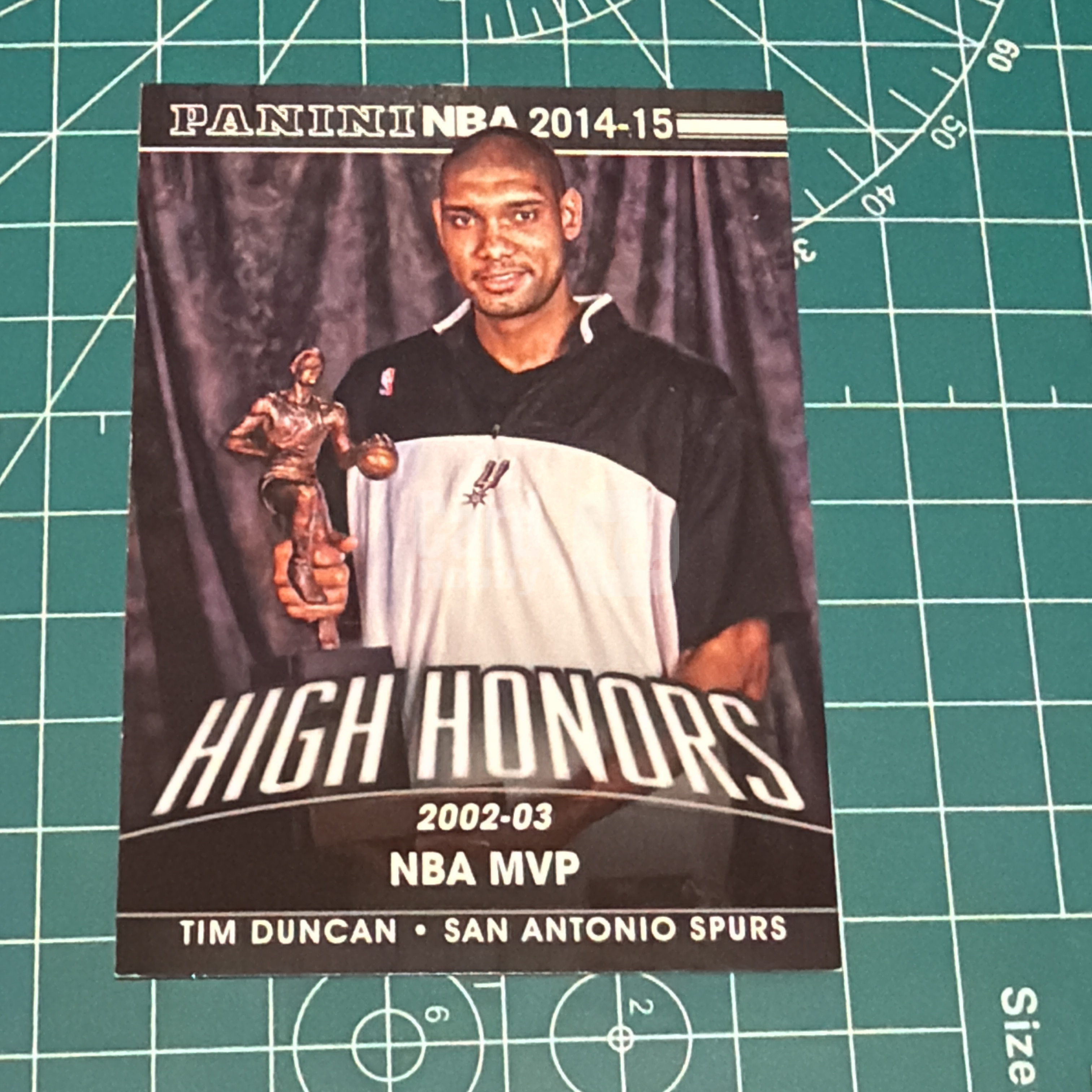 2014-15 Panini Americana Tim Duncan S.p.a. 蒂姆邓肯 石佛 马刺 GDP 02-03MVP 捧杯特卡 荣誉特卡 十年老卡 绝版卡 稀有大比例 收藏必备