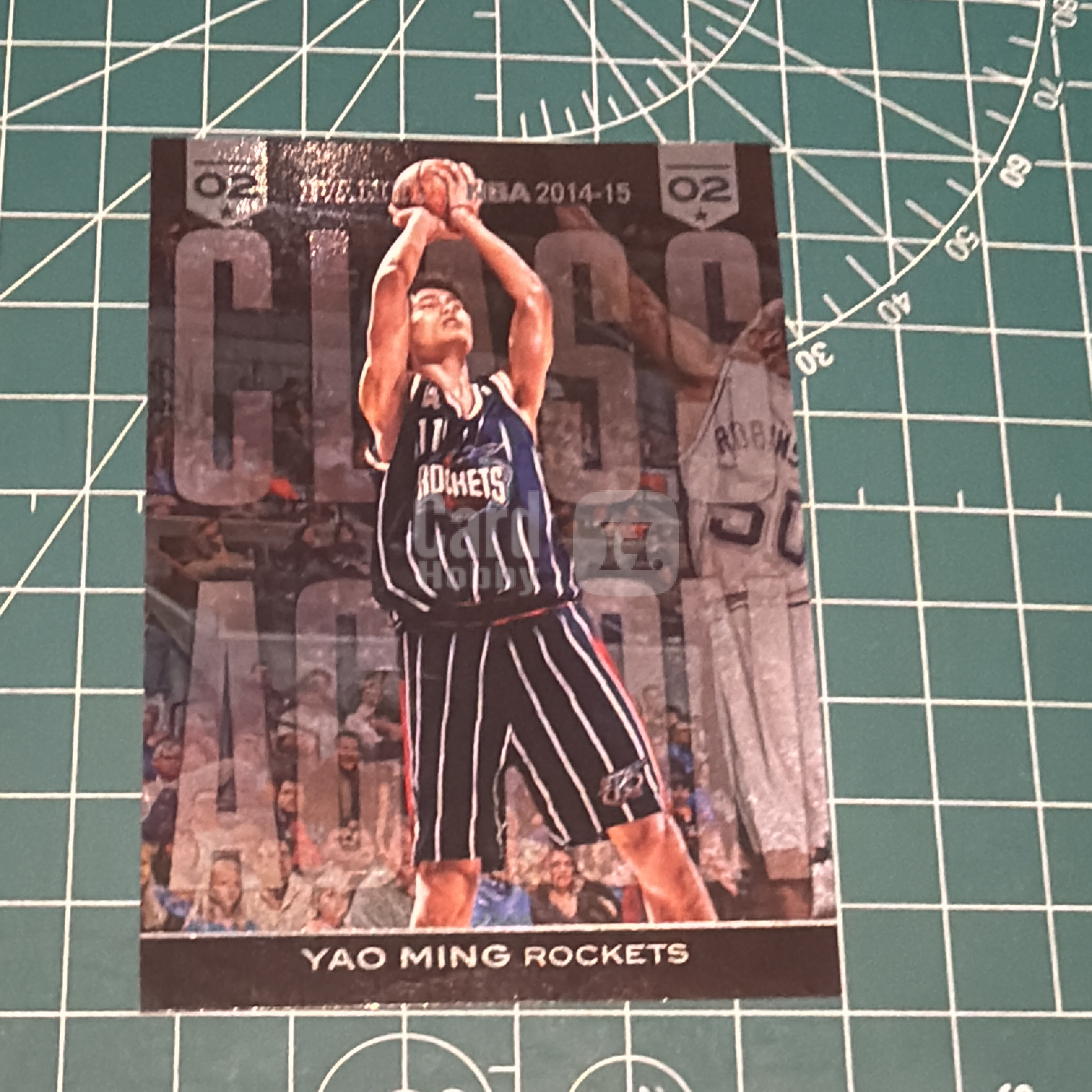 2014-15 Panini Americana Yao Ming S.p.a.姚明 大姚 闪卡 特卡 class action 2002 精美新秀年状元选图 十年老卡 绝版卡 稀有大比例