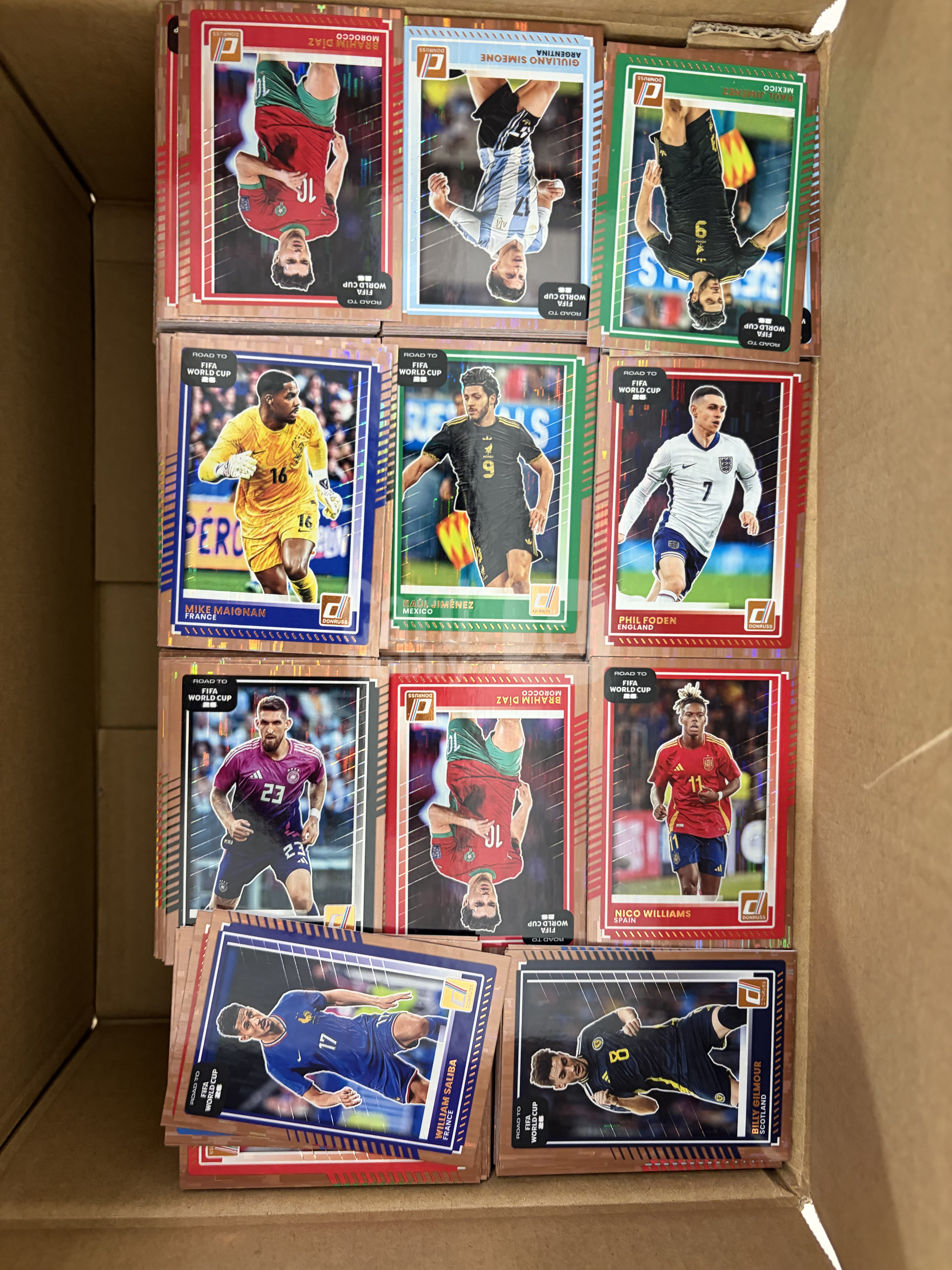 2025-26 Panini Donruss Base 帕尼尼 杜蕾斯世界杯之路 base 2600张左右打包 整箱均为铜瀑布! 不保人物不保卡品 顺丰到付介意勿拍 #21