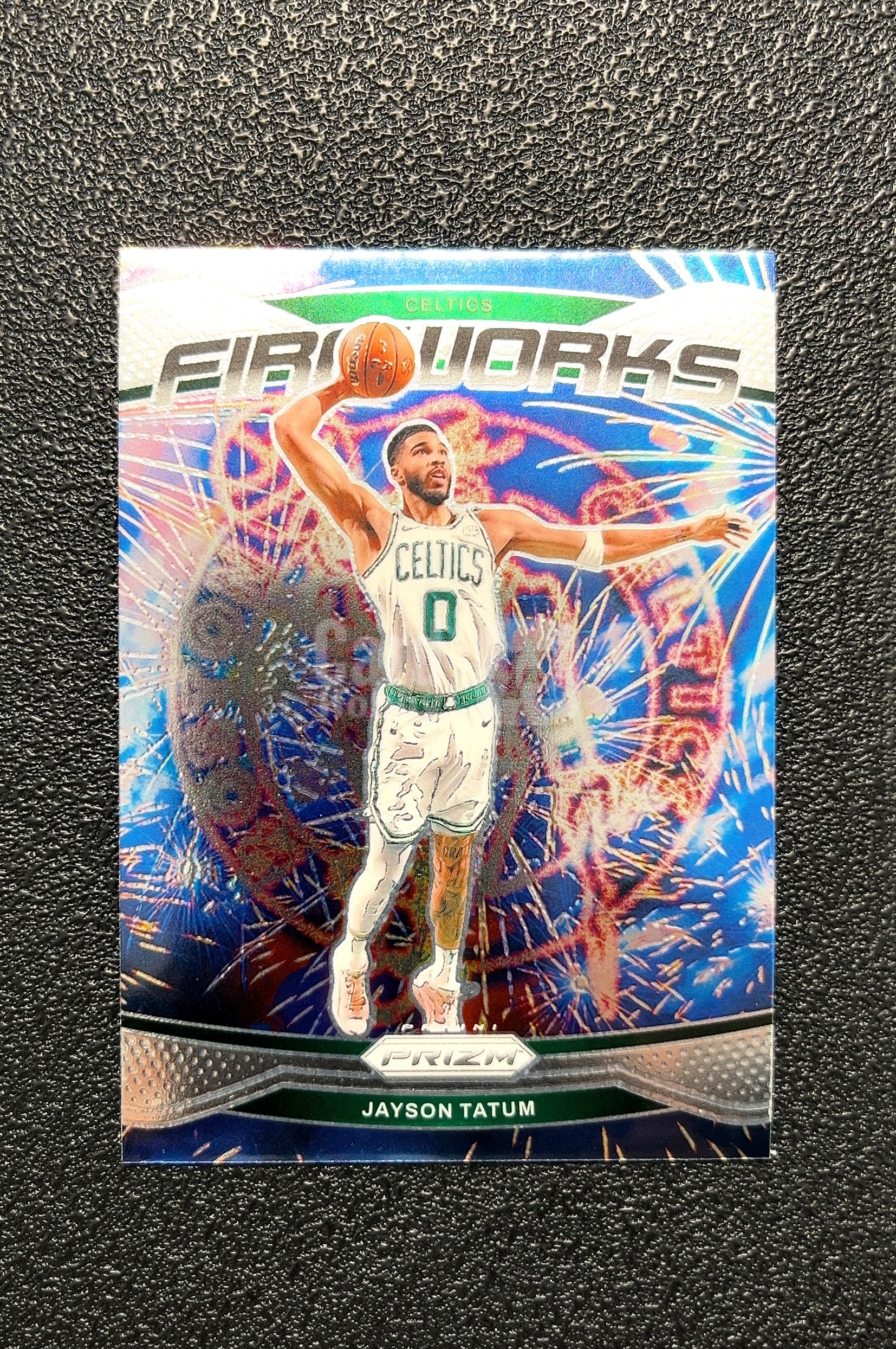 【岛屿拍卖】2024 Panini Prizm Fireworks 烟花 Jayson Tatum 杰森·塔图姆 卡品如图 高价值 #12 Celtics 凯尔特人 0002#197