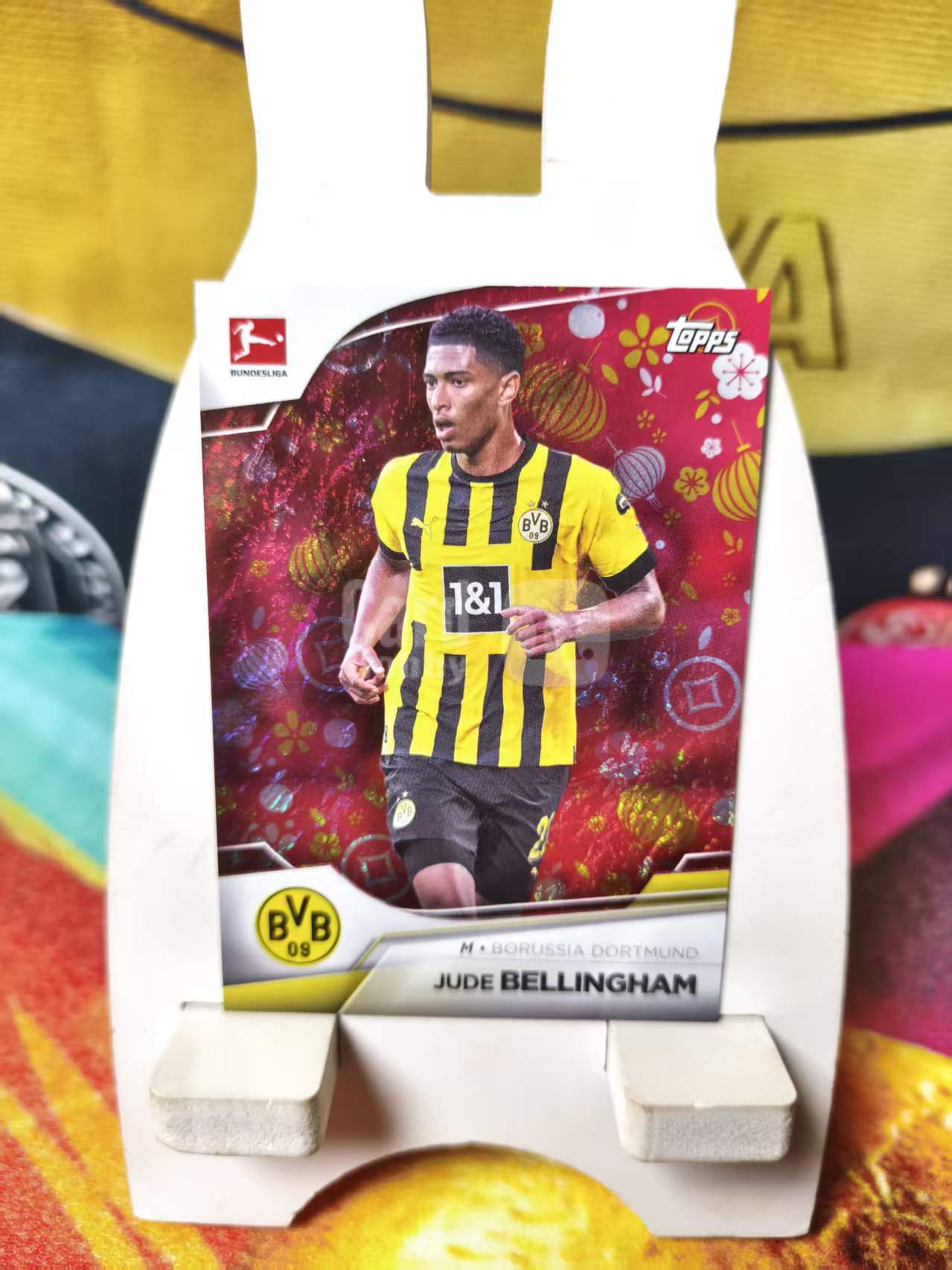 2023 Topps Topps Jude Bellingham 英格兰 多特蒙德 皇家马德里 新春折 199编 碧玉 德甲 折射 贝林厄姆 收藏必备
